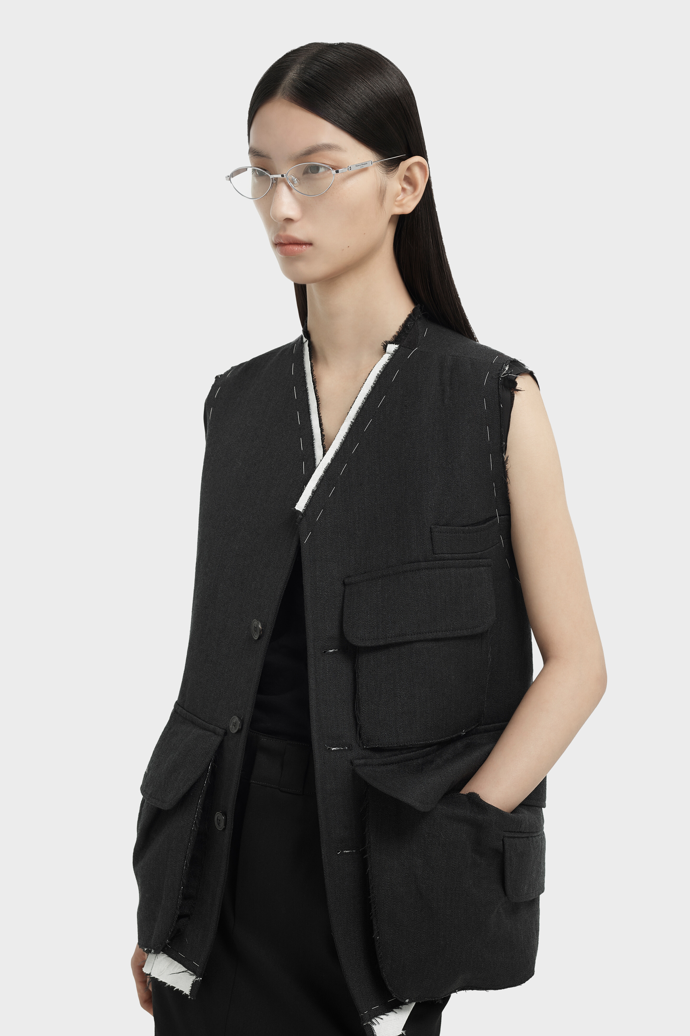 Rounded Metal Glasses | Maison Margiela x Gentle Monster​