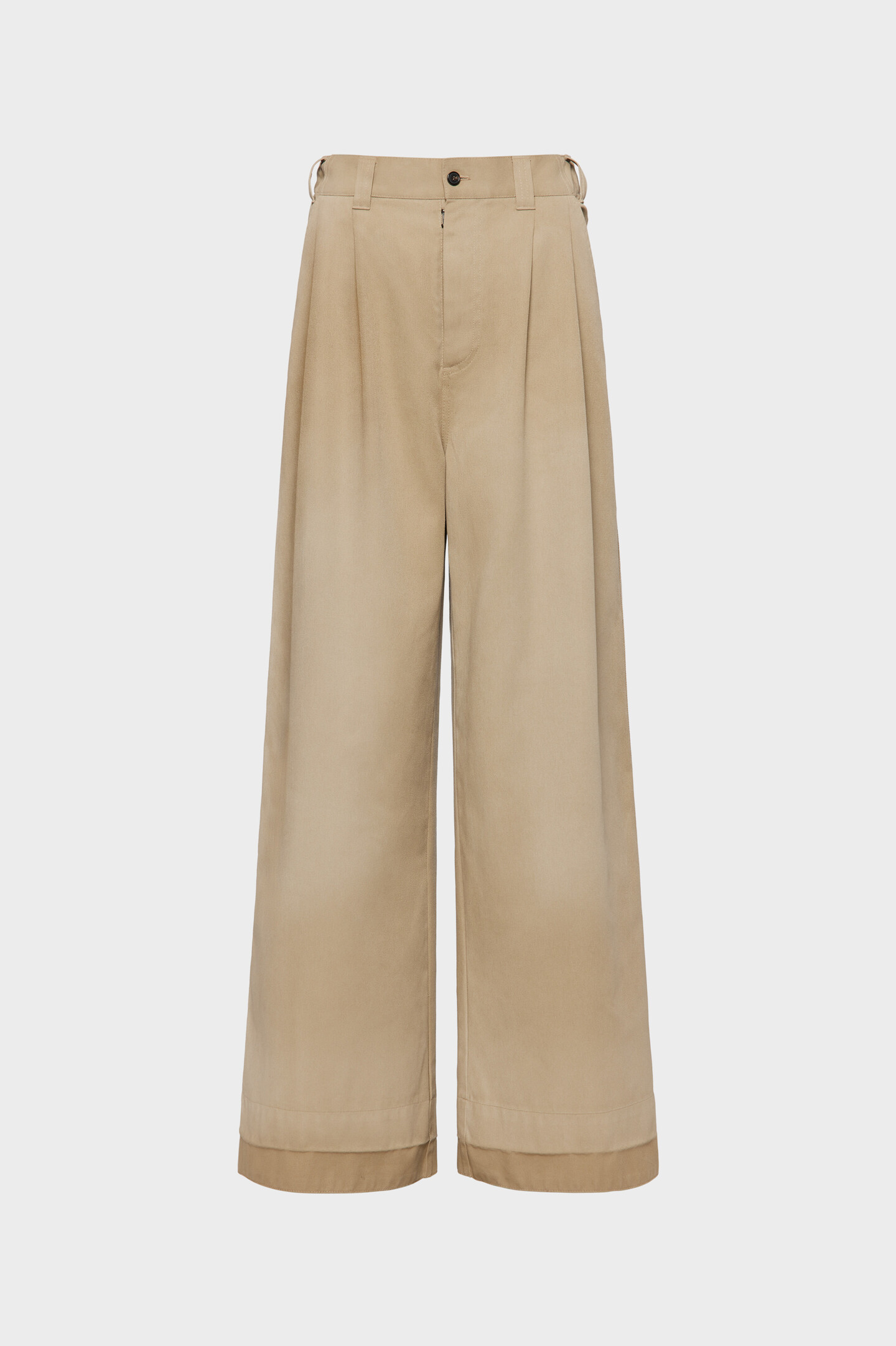 Women's Brown Wide-Leg Trousers | Maison Margiela