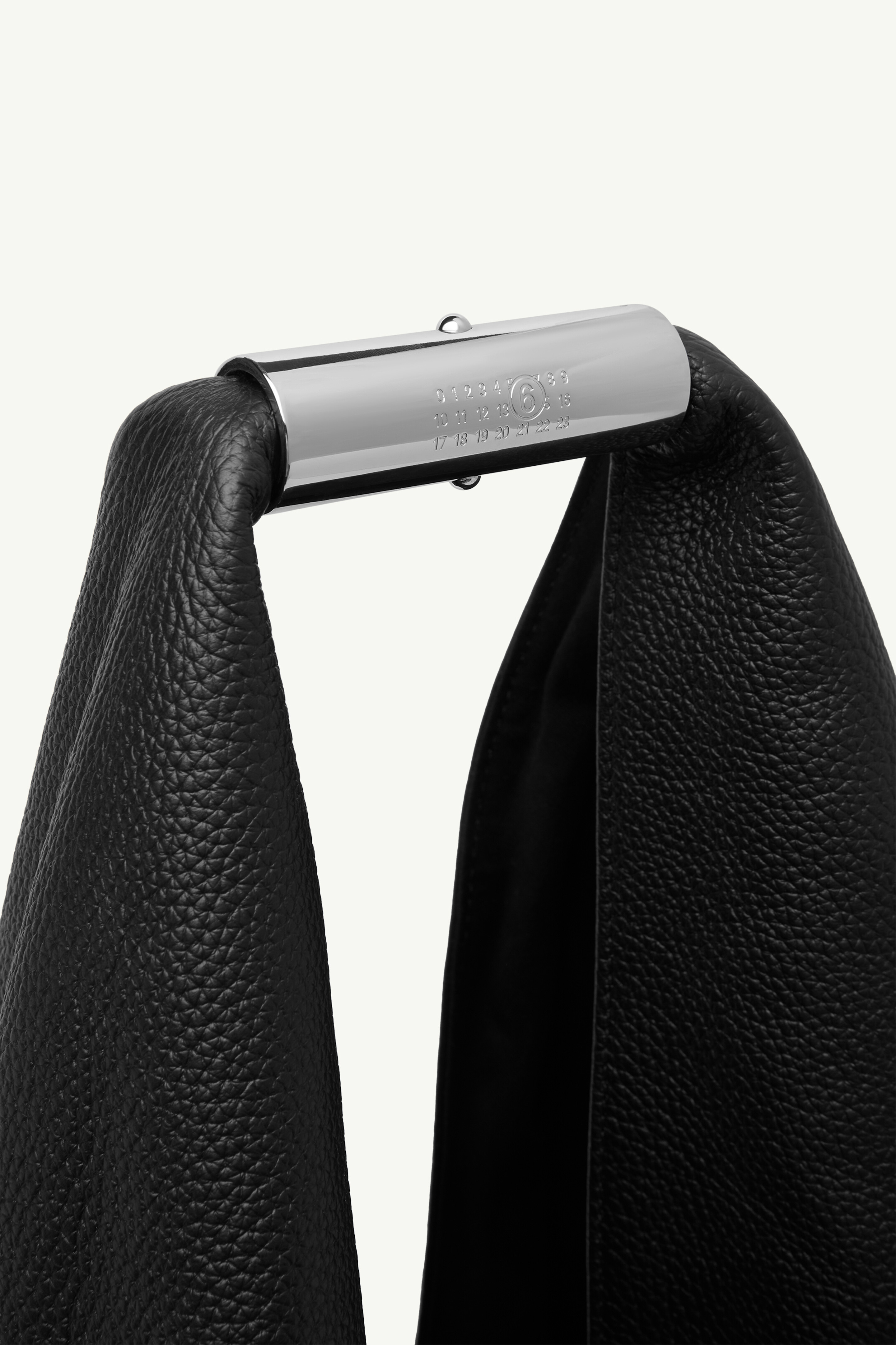 Black Japanese Bag Jewel Handle Large | MM6 Official