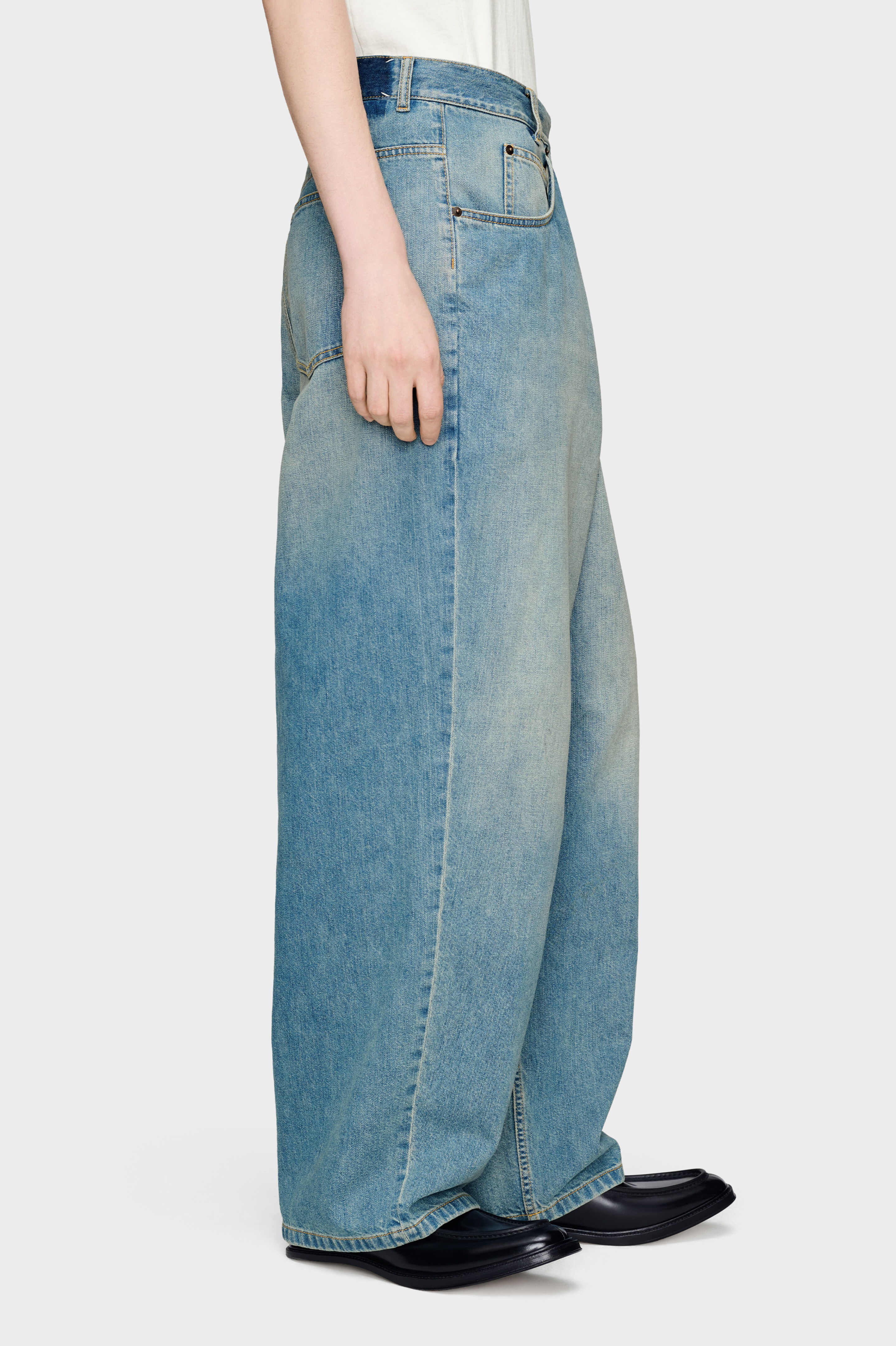 Blue jeans Wrap Denim Jeans | Maison Margiela Official