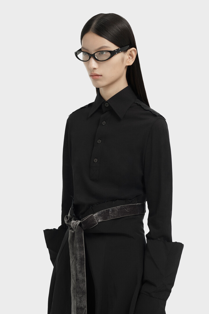 Black MM X Gentle Monster MM213 01 | Maison Margiela Official
