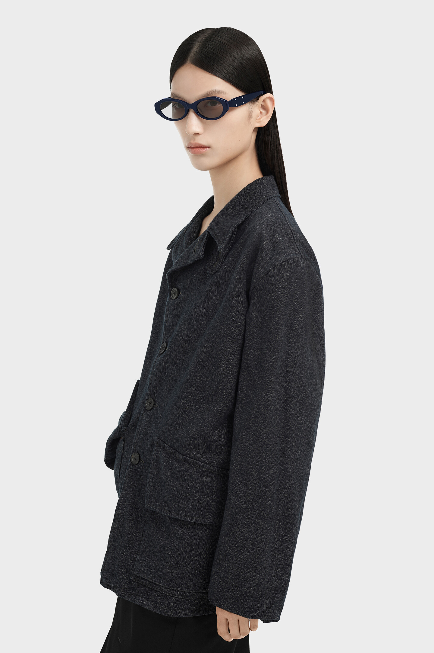 Navy Blue Sunglasses | Maison Margiela x Gentle Monster​
