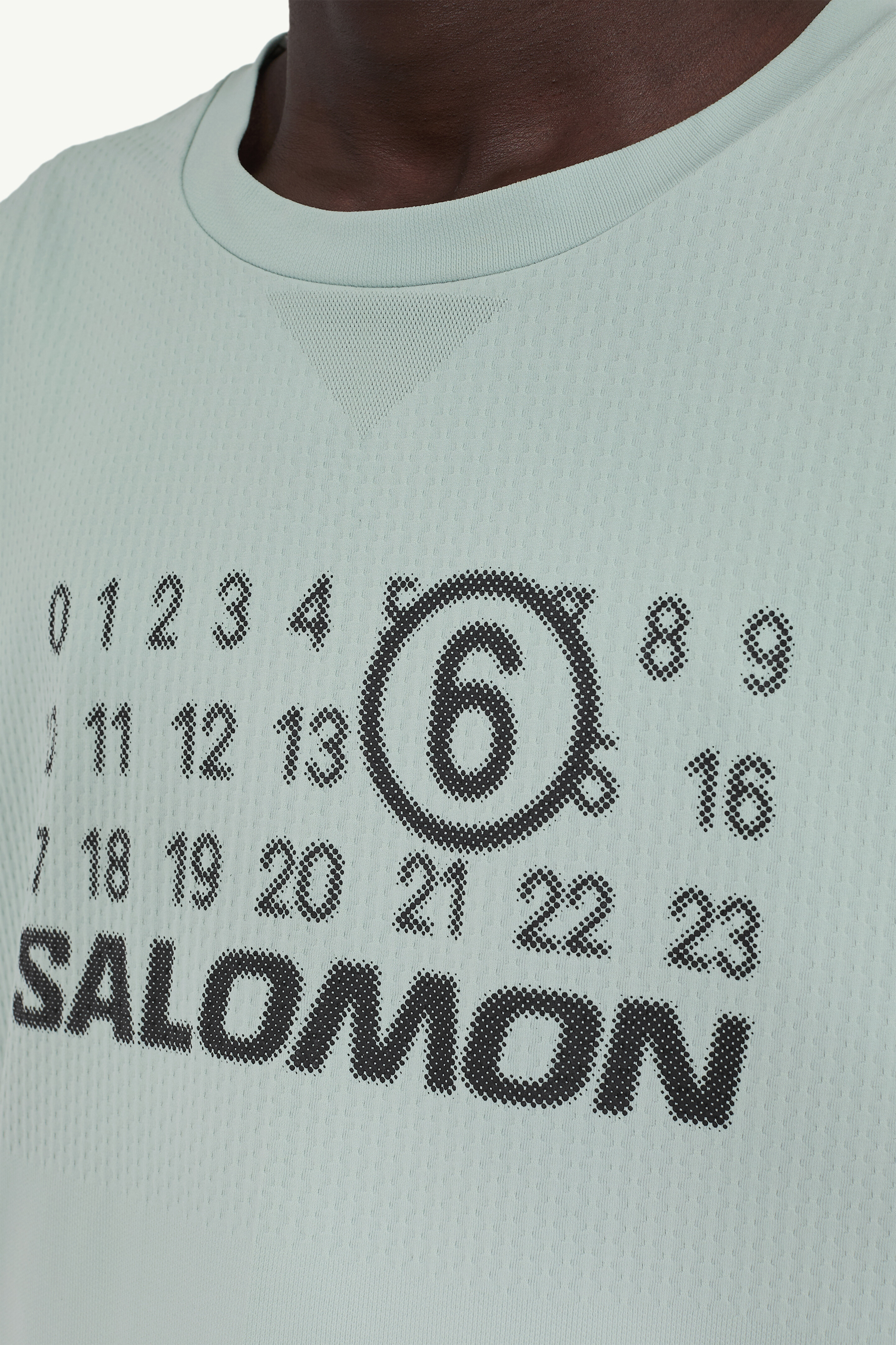 Brown MM6 x Salomon Seamless T-shirt | MM6 Official