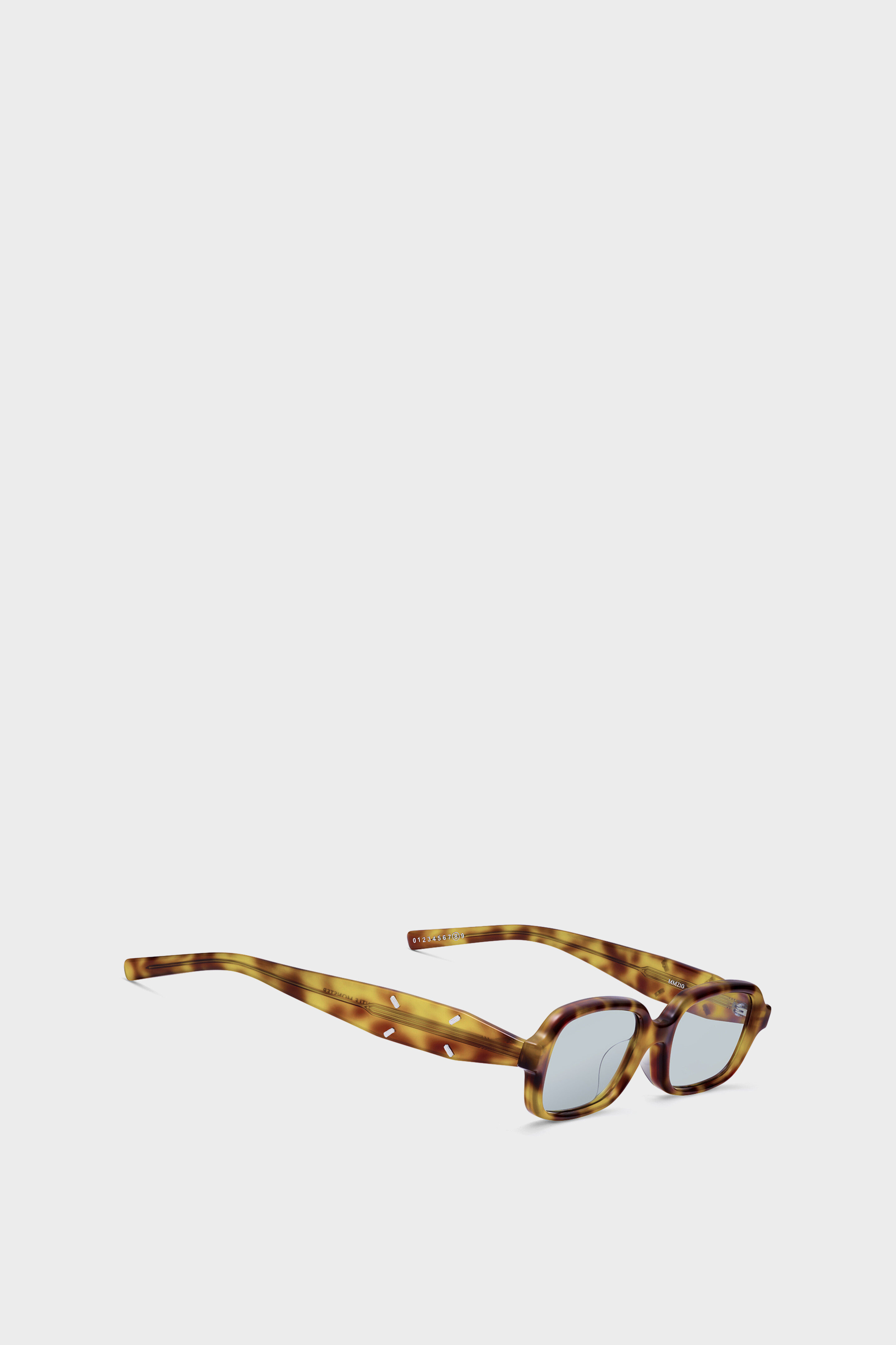 Leopard Print Rectangular Sunglasses | Maison Margiela x Gentle