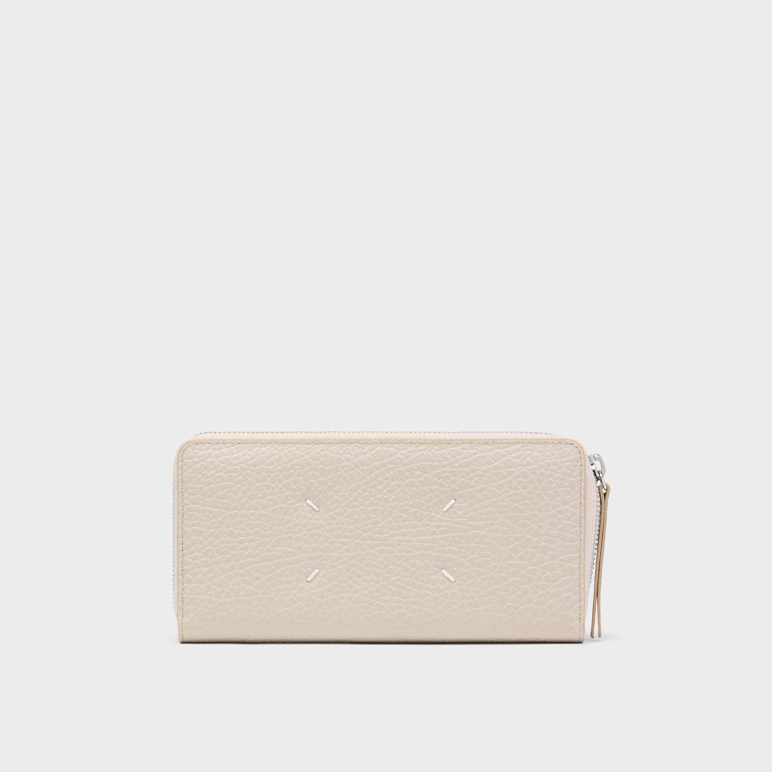 Zip-Around Leather Wallet Black | Maison Margiela | Maison Margiela