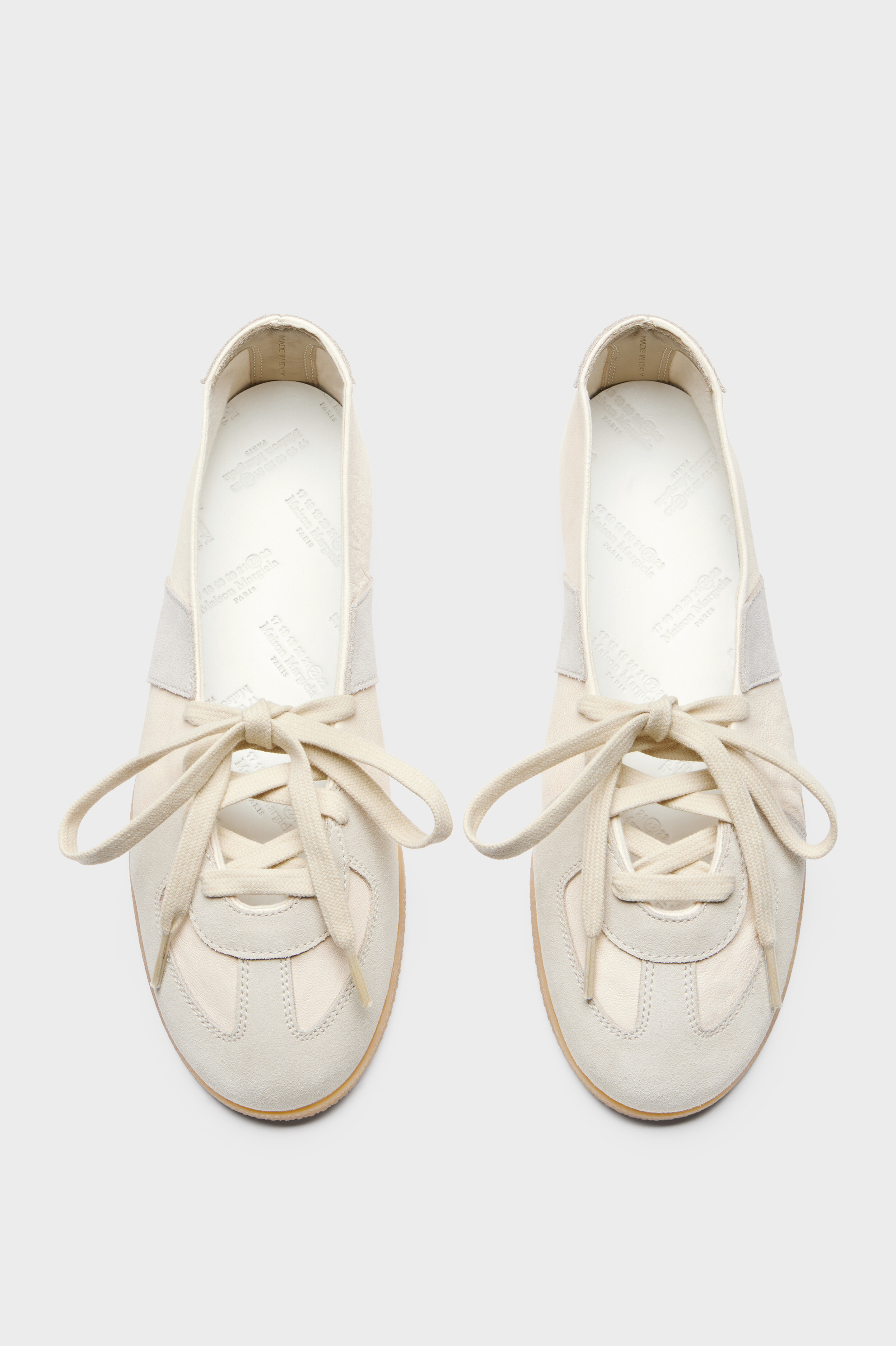 White Replica Soft Laced Ballet | Maison Margiela Official