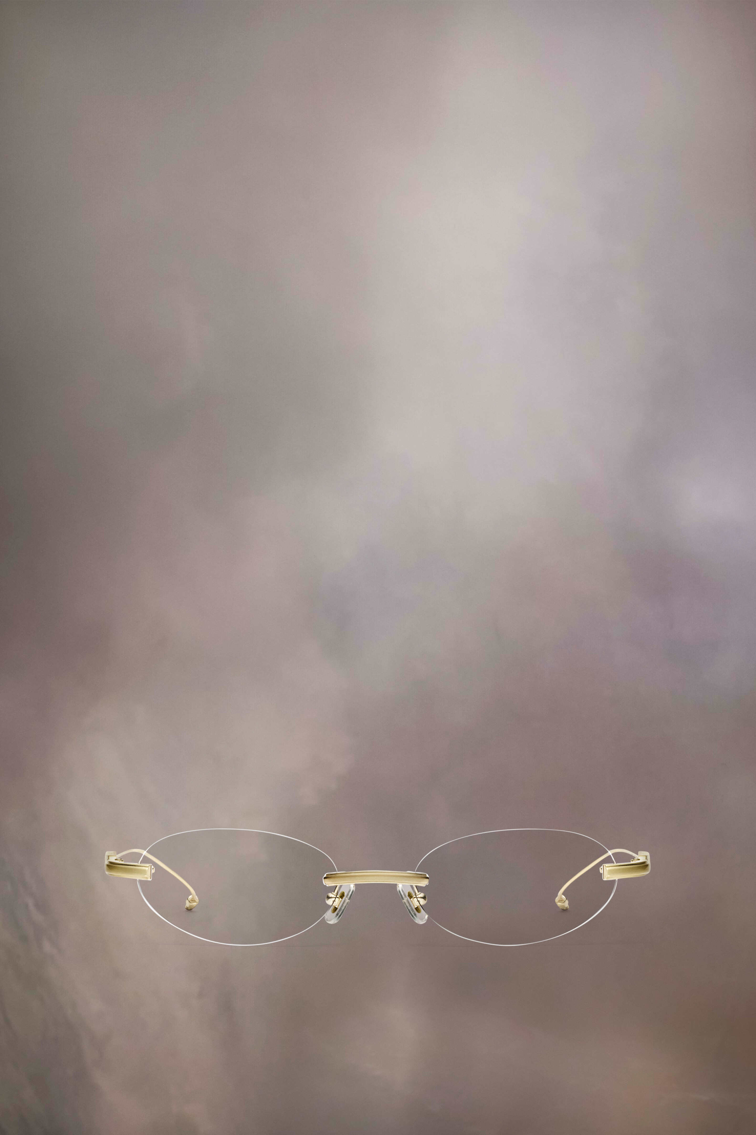 Gold Oval Glasses x Gentle Monster​ | Maison Margiela