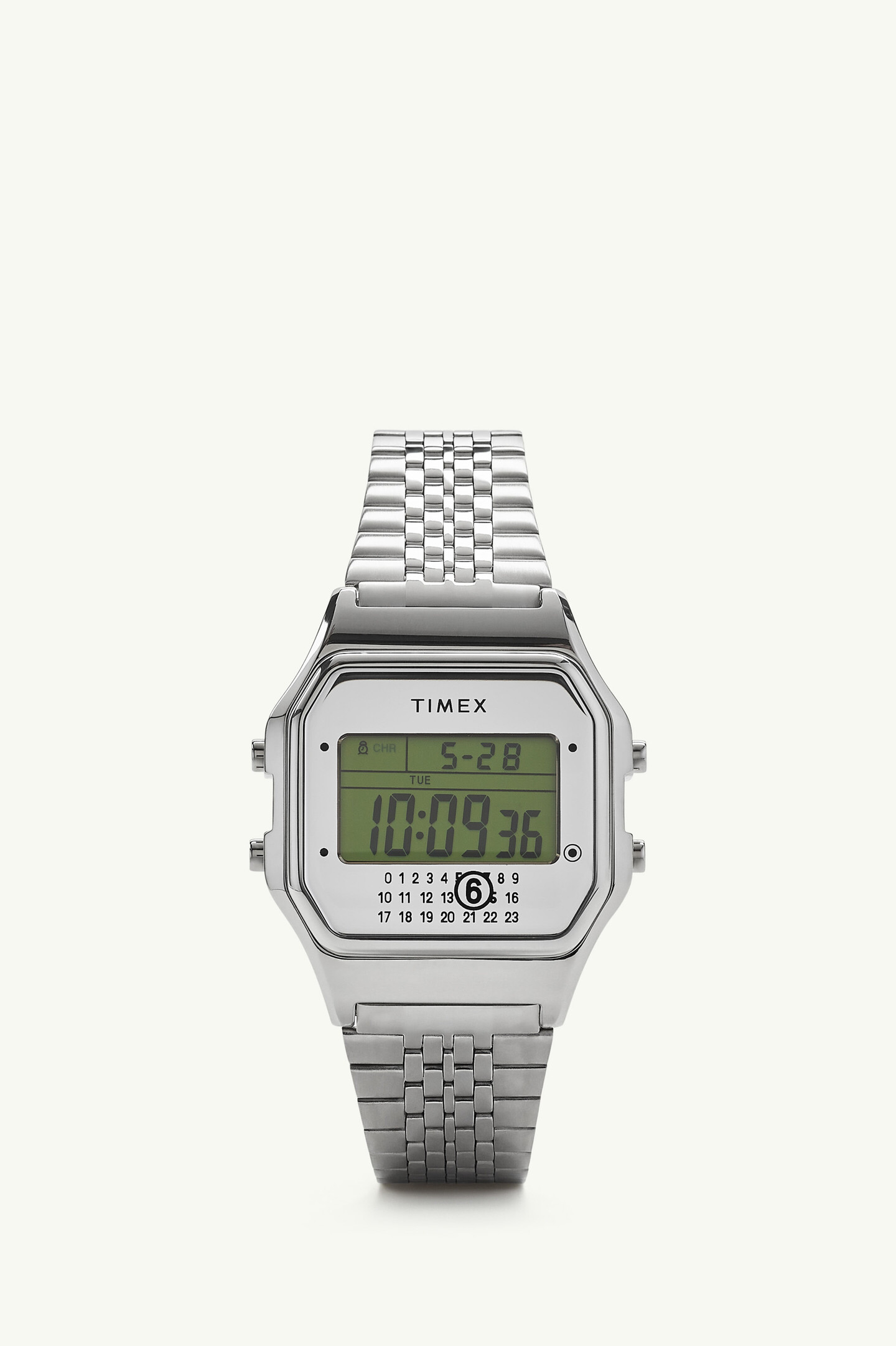 MM6 TIMEX T80 WATCH Extra Bracelet 時計 Timex T80 Steel Giftset
