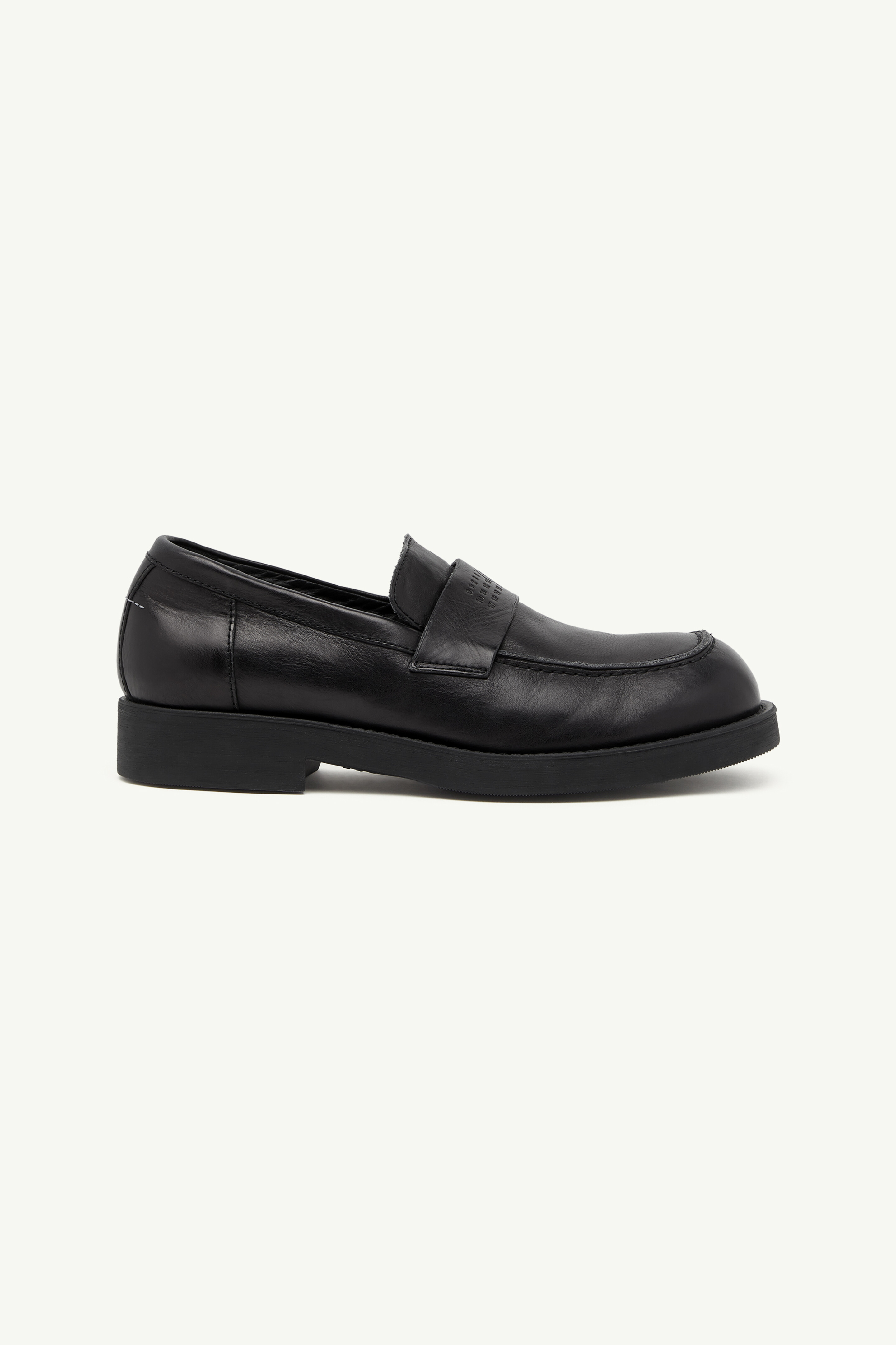 Washed suede Biker loafers