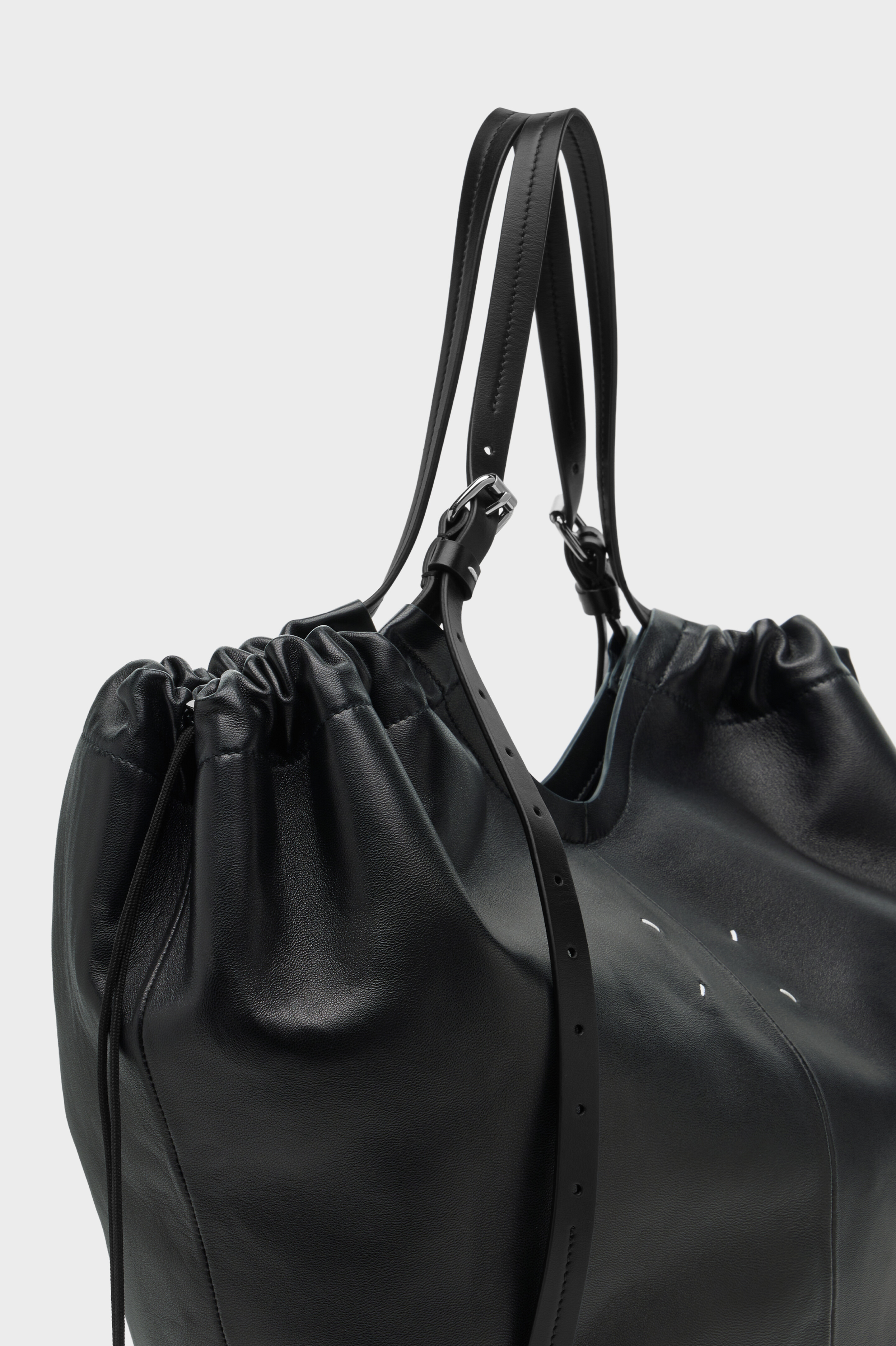 Black Drawstring bag | Maison Margiela Official