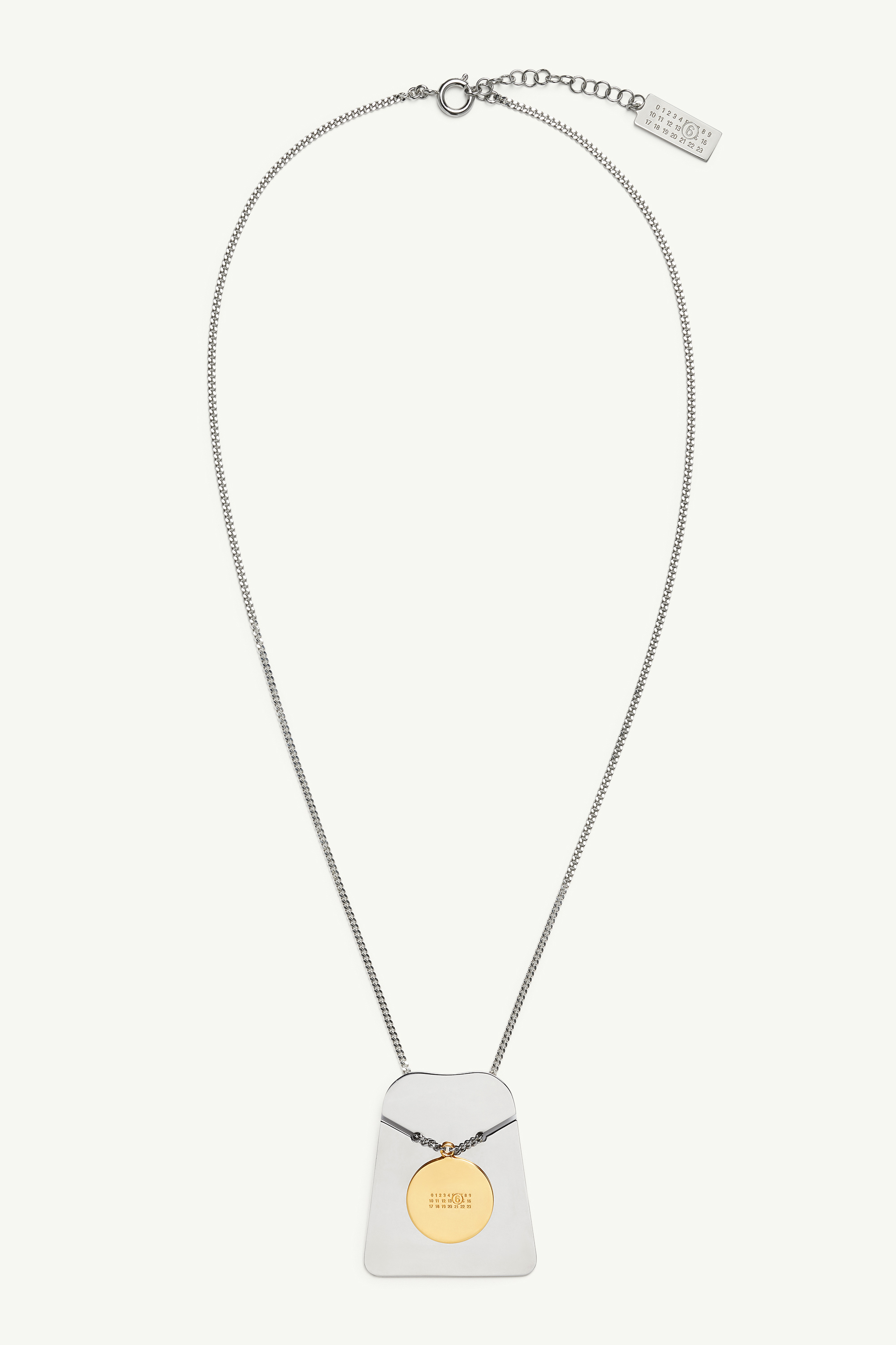 Vitrine pendant necklace
