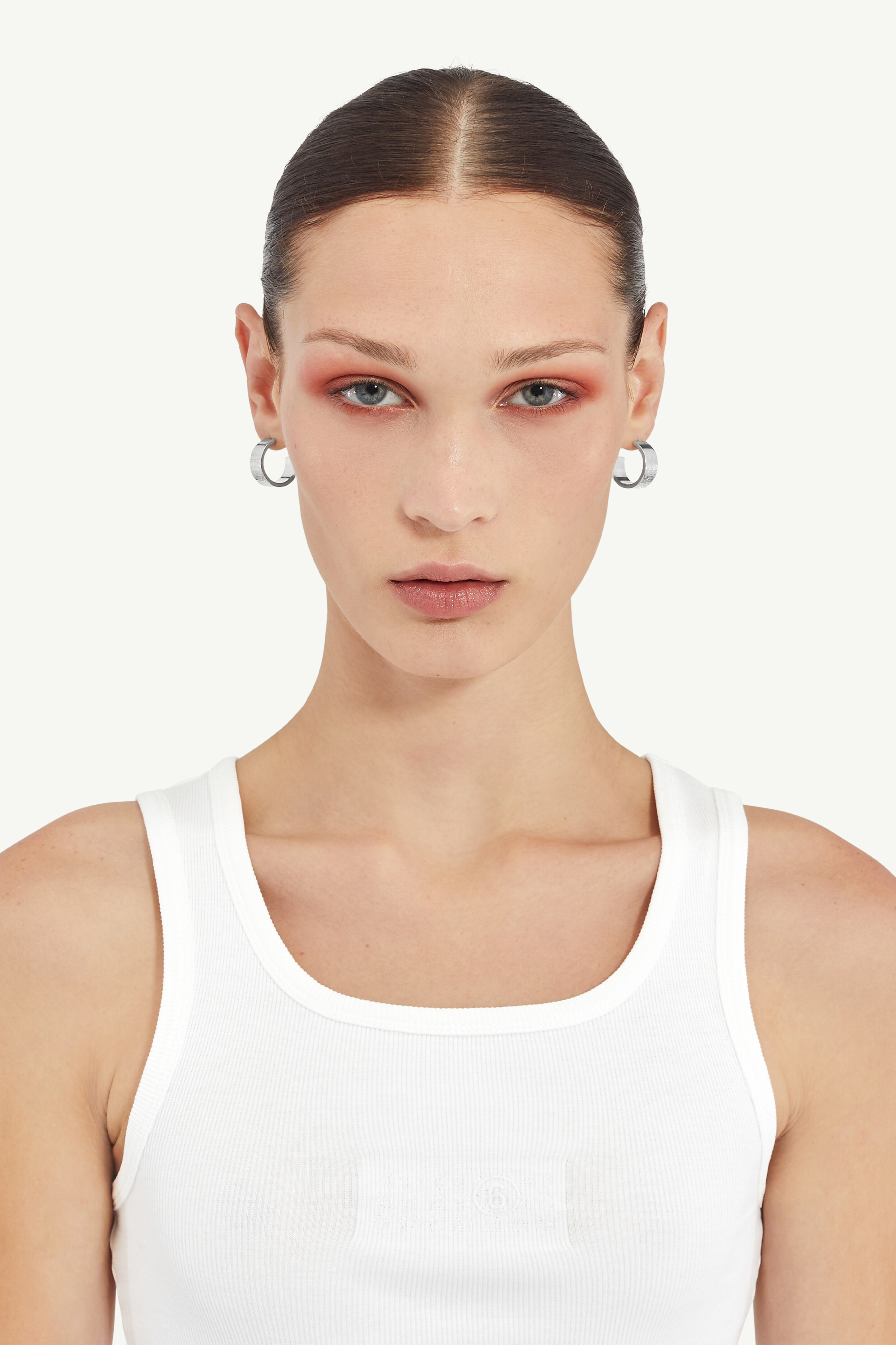 レディース Minimal入りフープピアス｜Maison Margiela