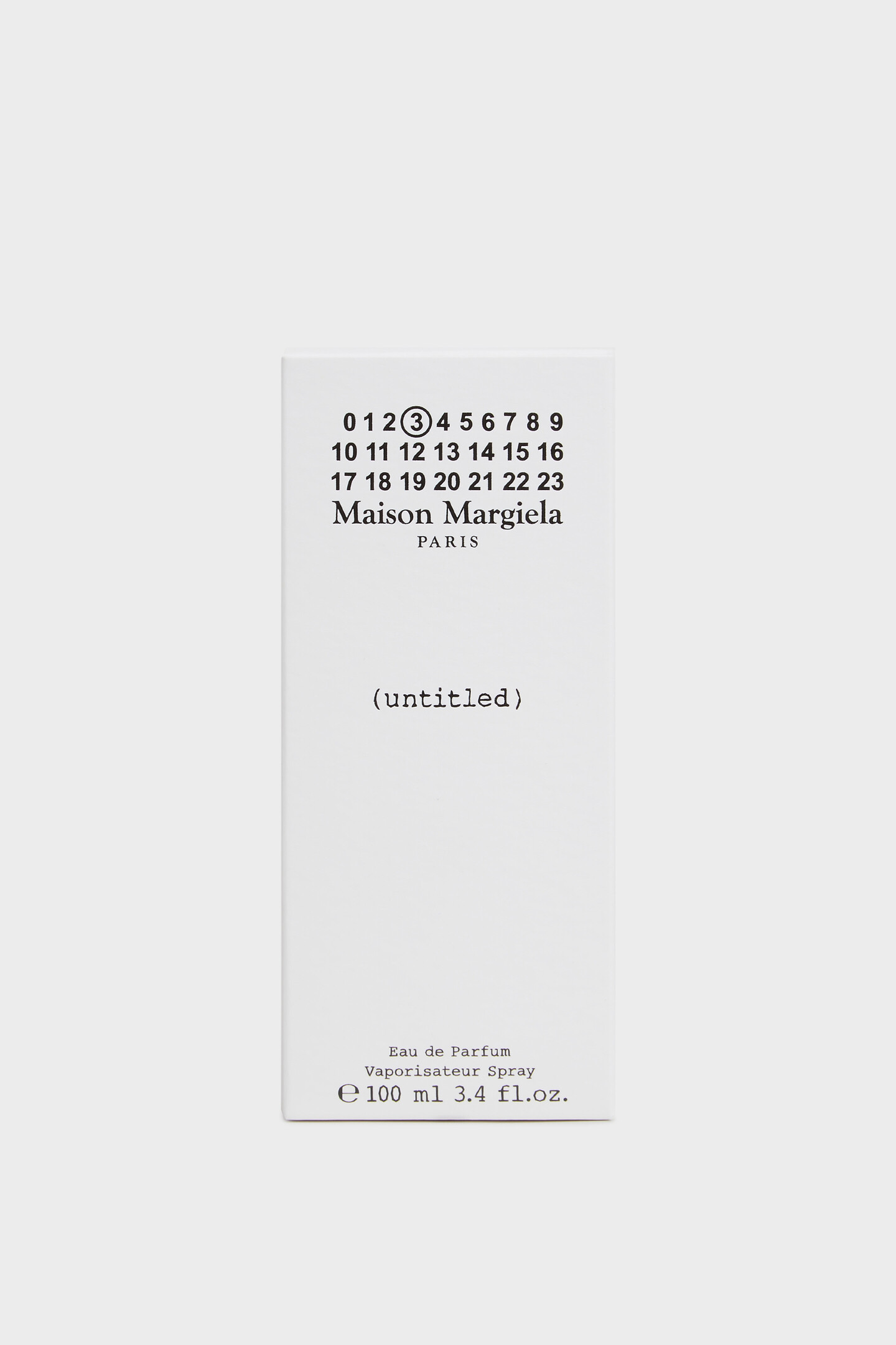 Silver (untitled) eau de parfum | Maison Margiela Official