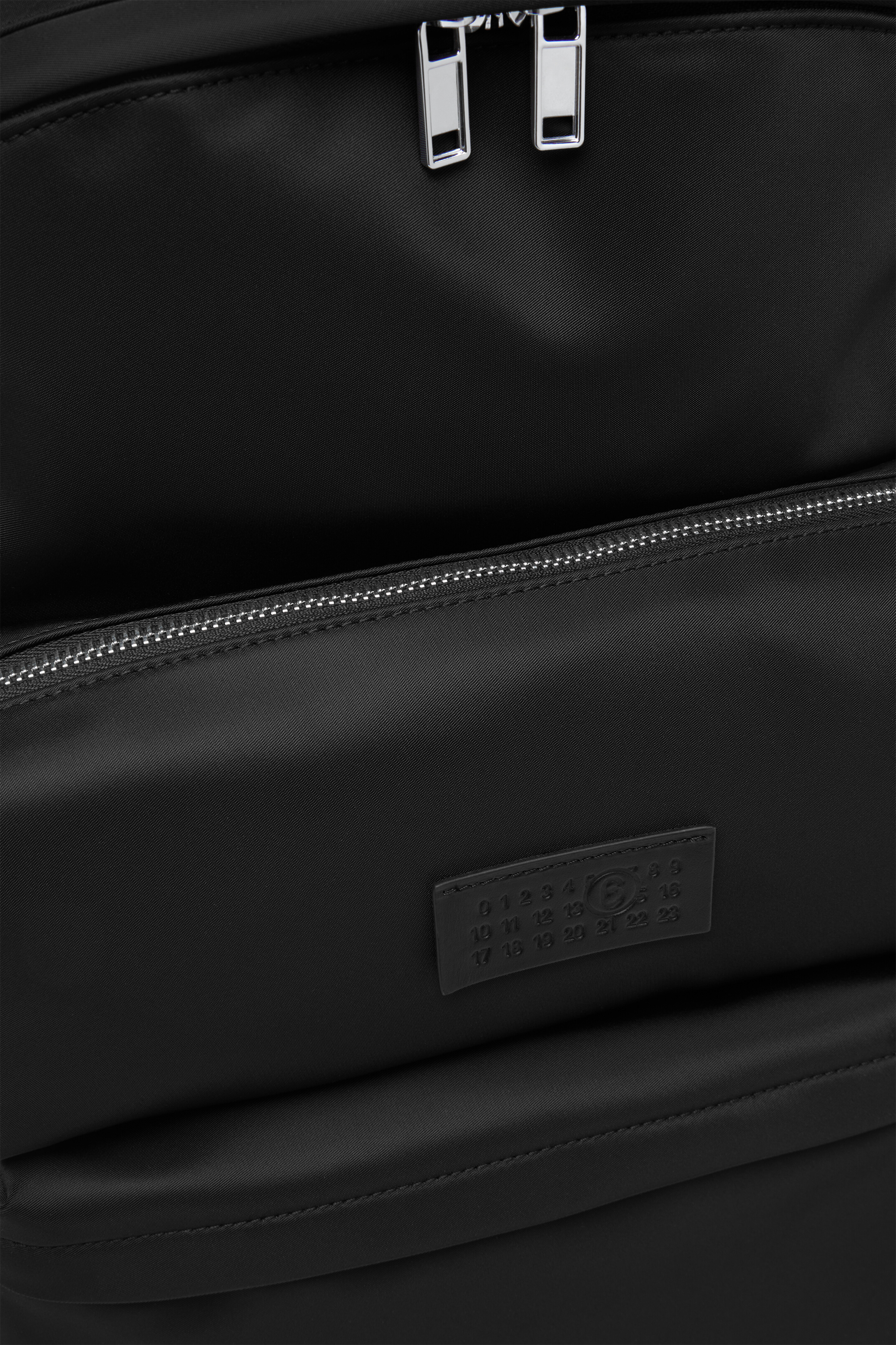 Black Nylon Three-Pockets Backpack | Maison Margiela