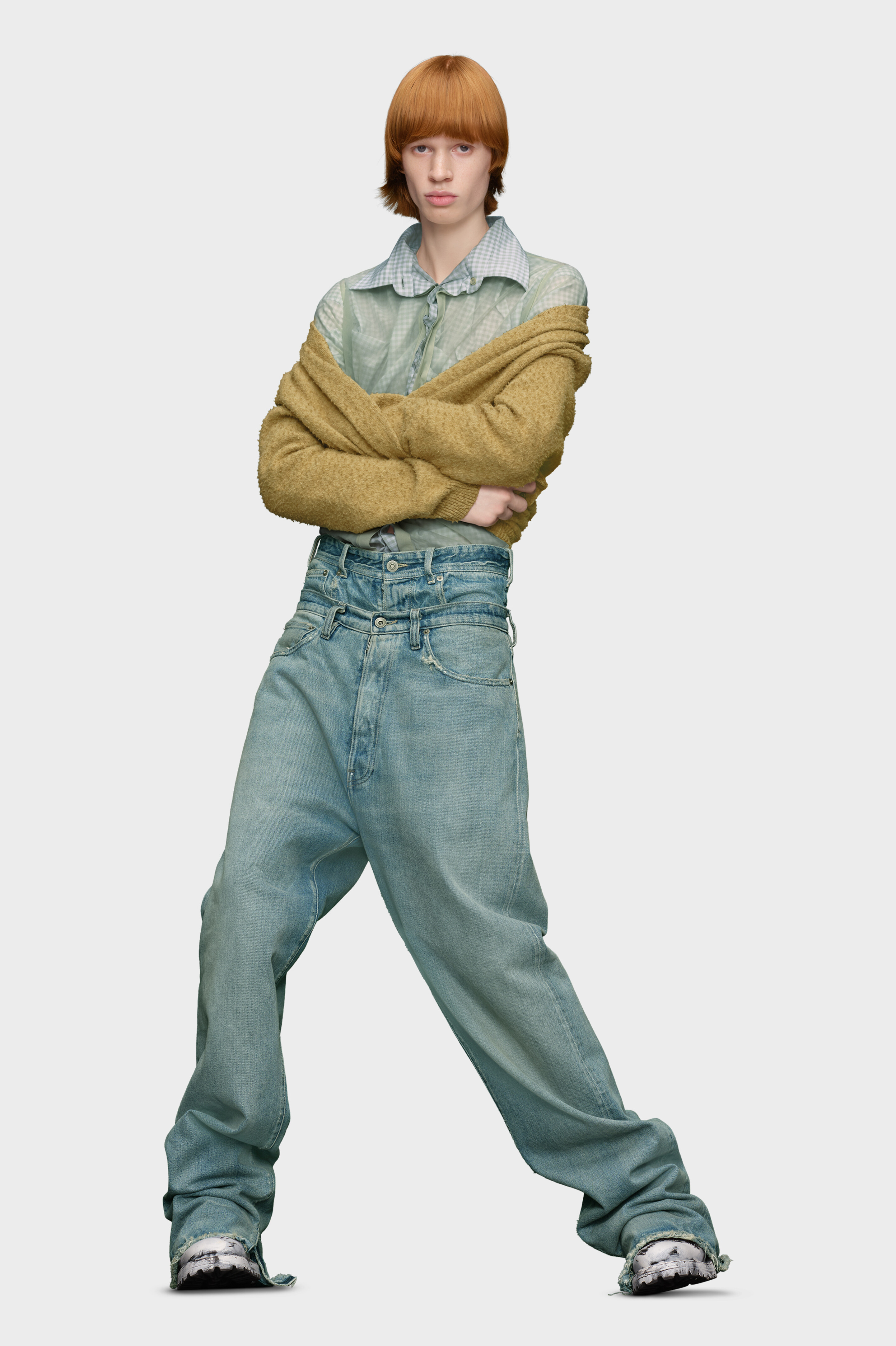 Buckle jeans