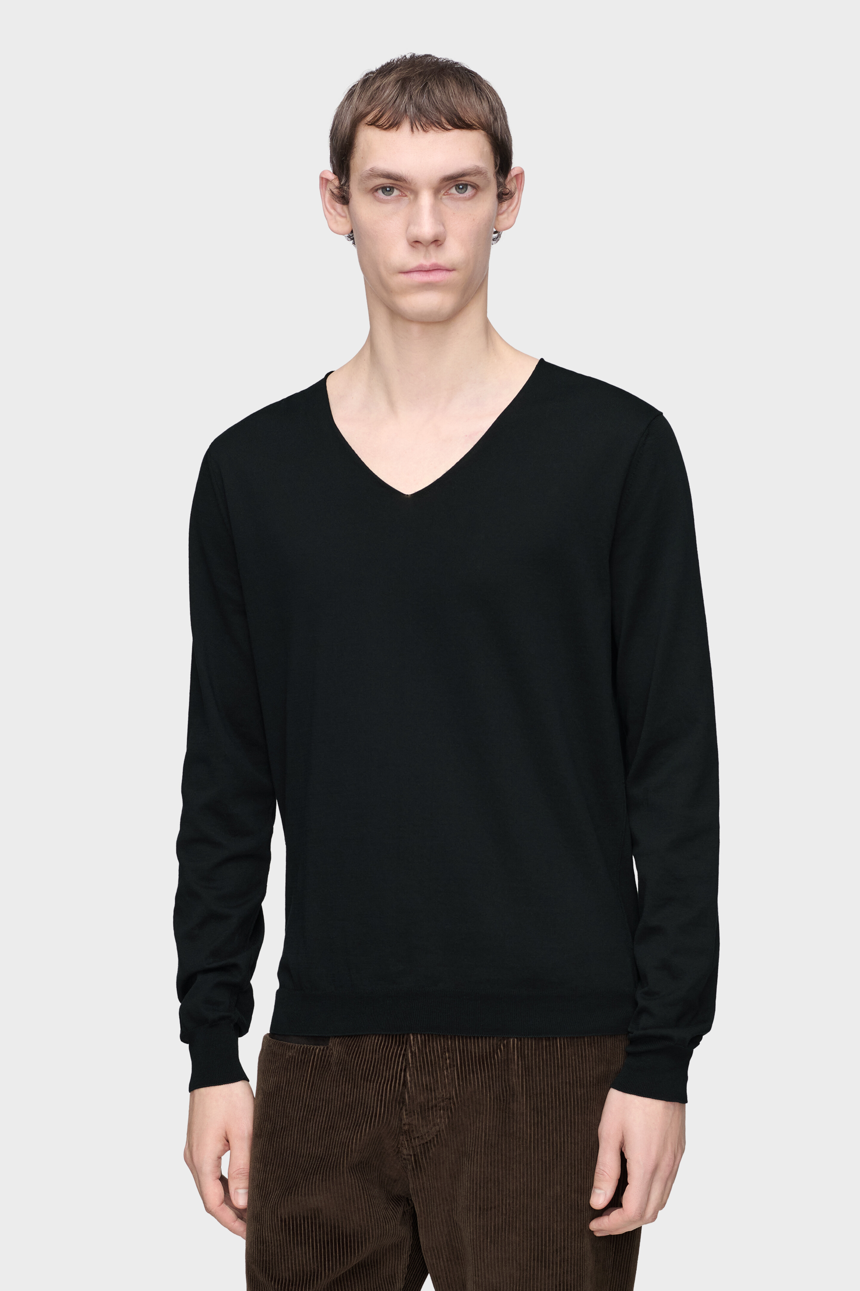 トップス Maison Margiela knit V neck sweater V-NECK KNIT SWEATER