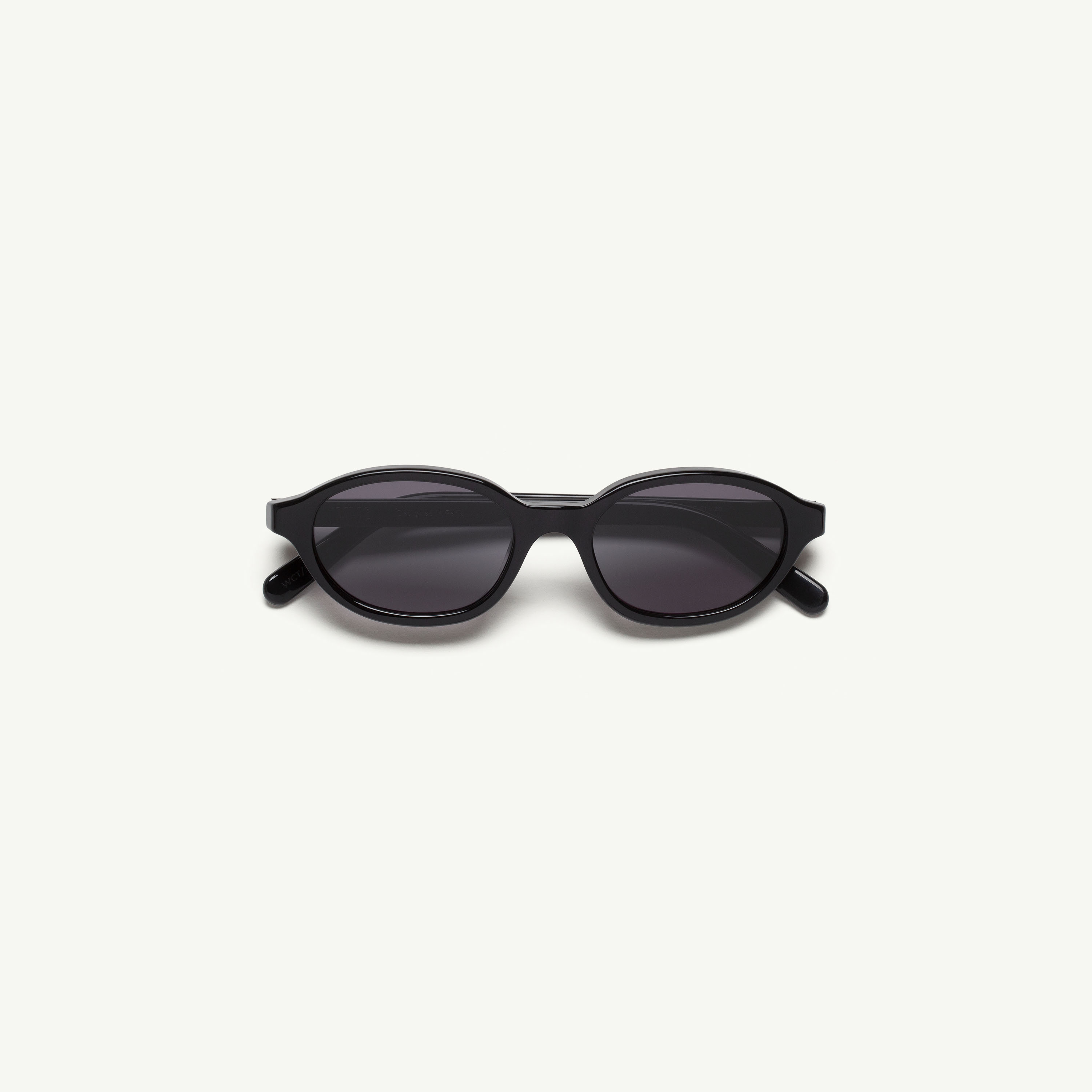 JINS&SUN オーバル サングラス ブラック スリムオーバルサングラス ブラック | MM6 Maison Margiela