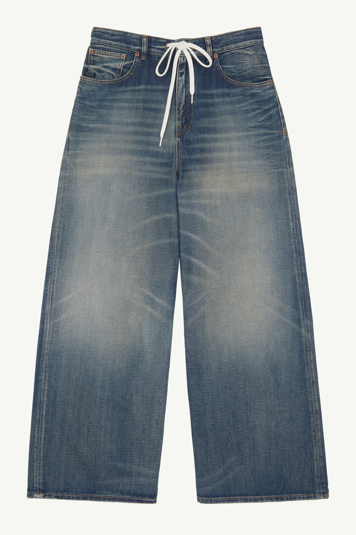 Women's Extra Wide-Leg Jeans | MM6