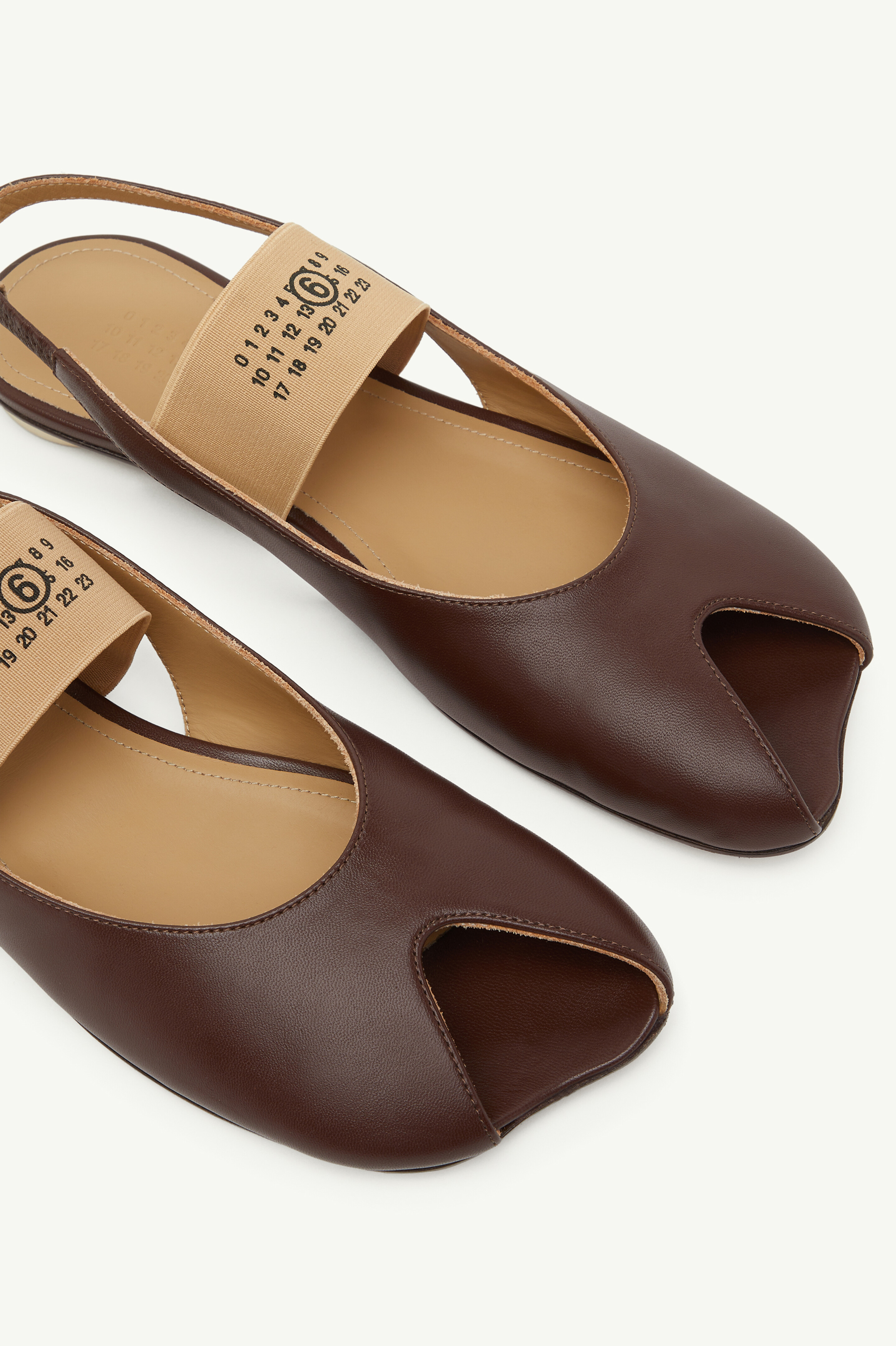 Anatomic numeric slingback