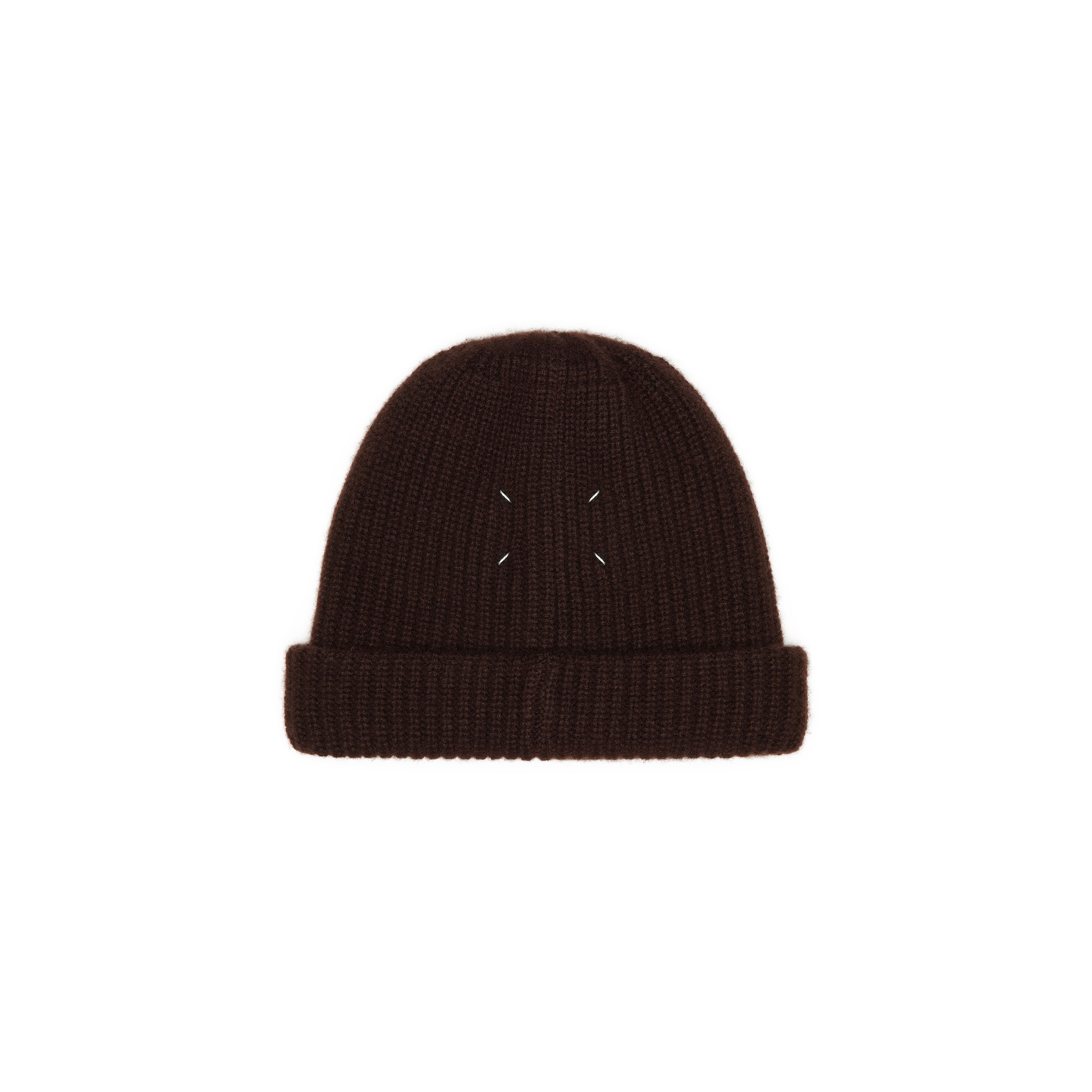 Men's Brown Cashmere Beanie | Maison Margiela