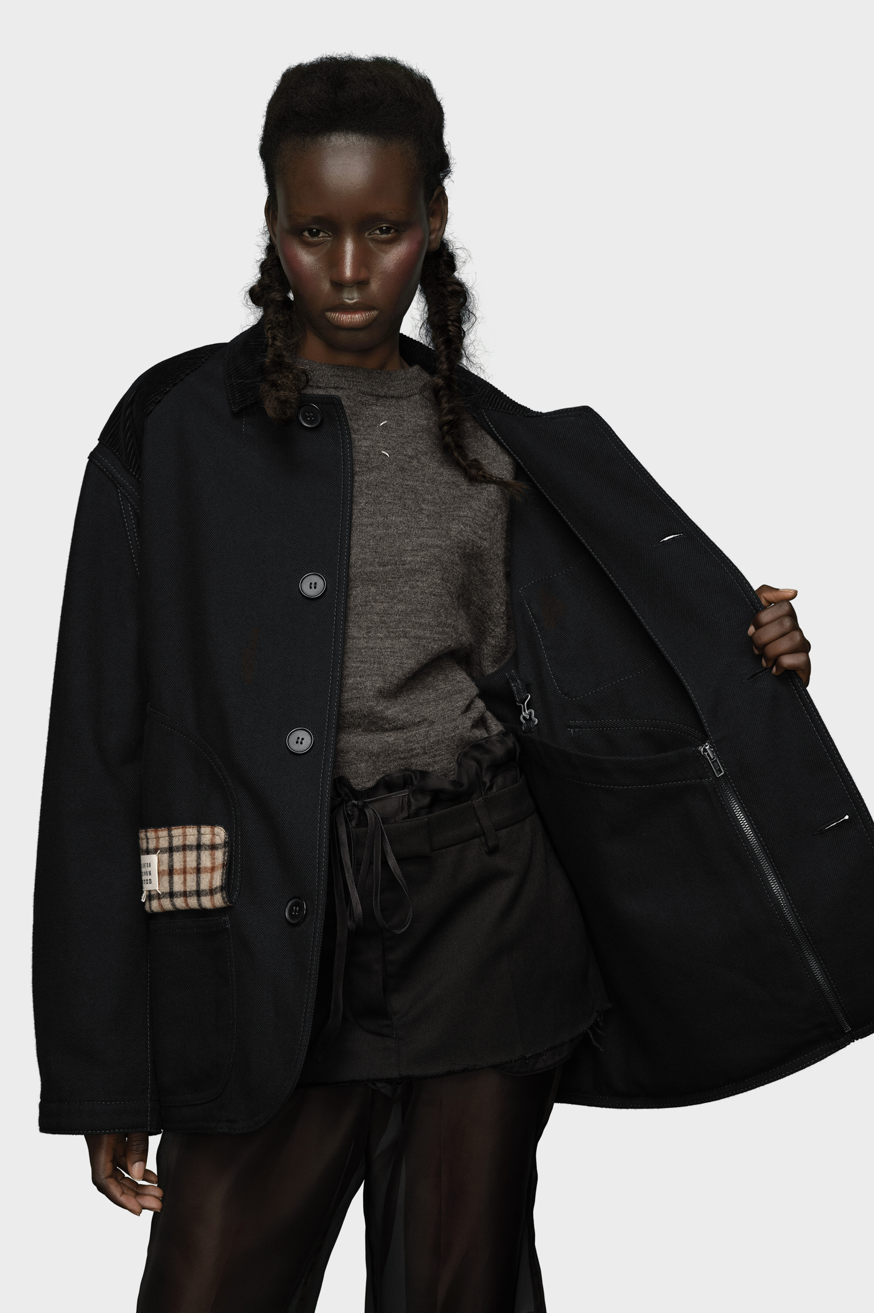 Maison Margiela 24FW ヘビーコットン ダブルコート 40 Maison Margiela - ヘビーコットン ダブルコート | River