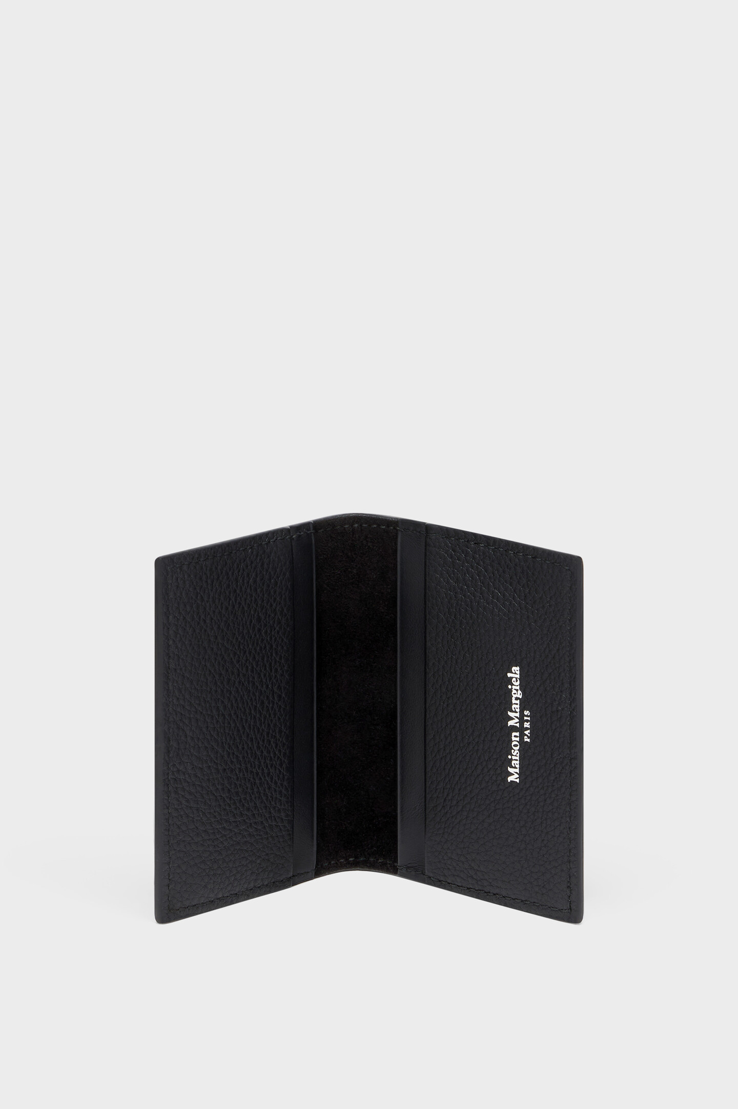 Black Leather Card Holder | Maison Margiela Official