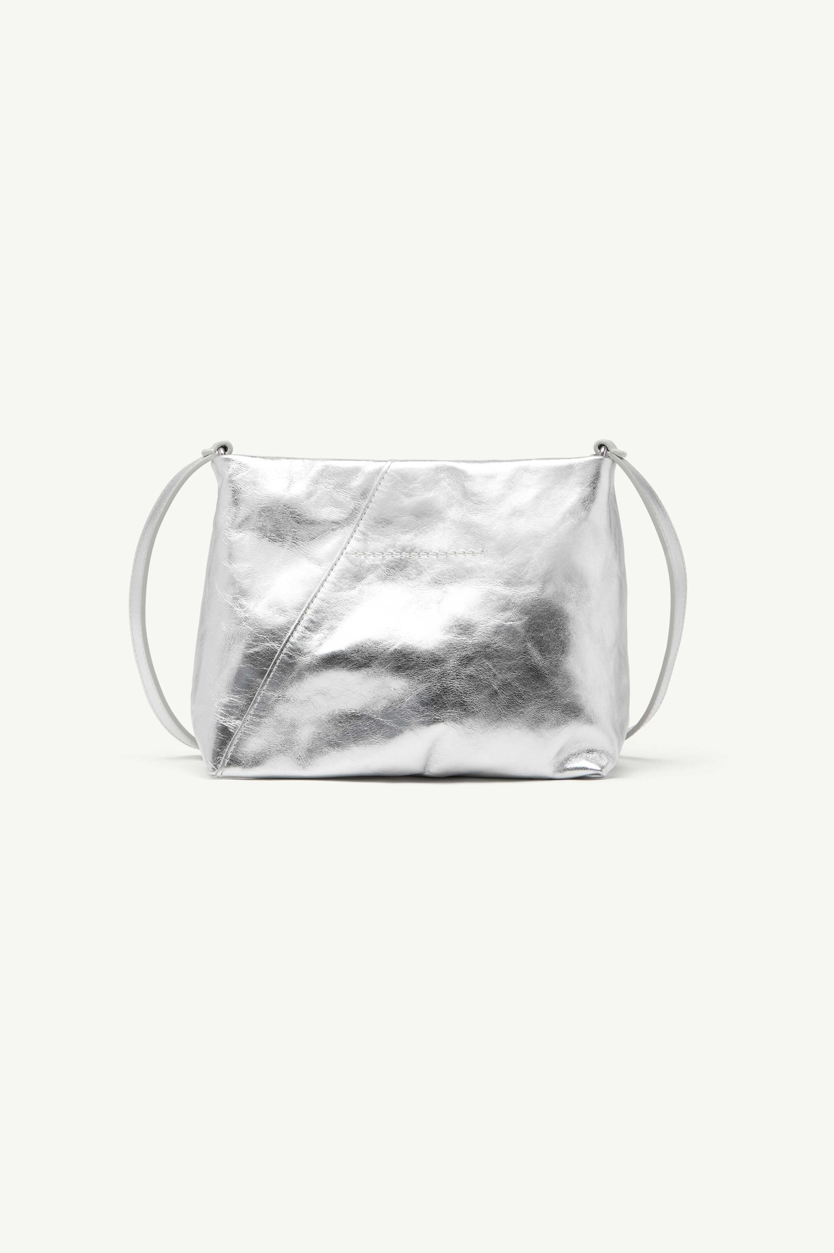 FOLDED J SHOULDER BAG