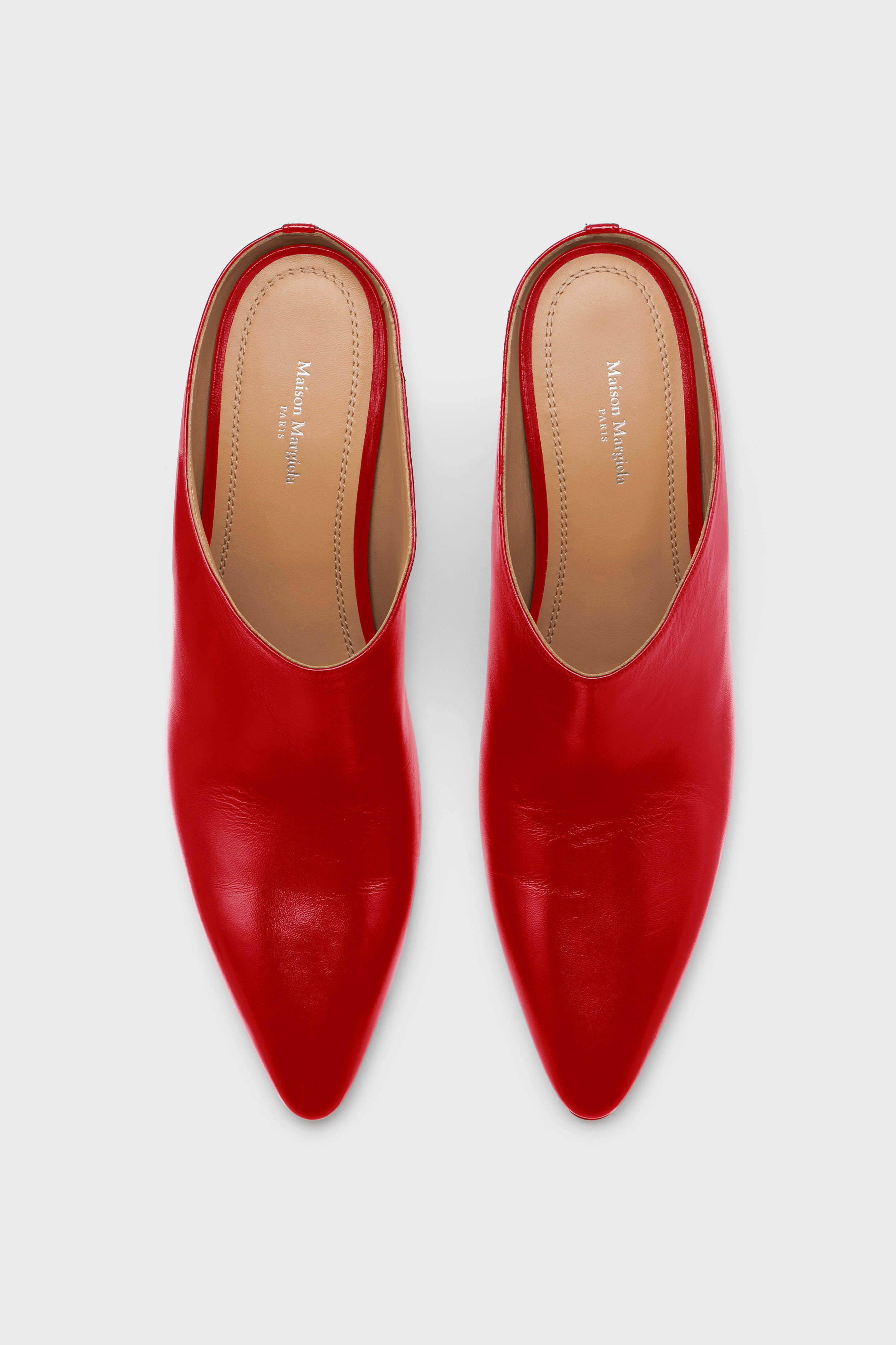 Red Heel-less Mule | Maison Margiela Official