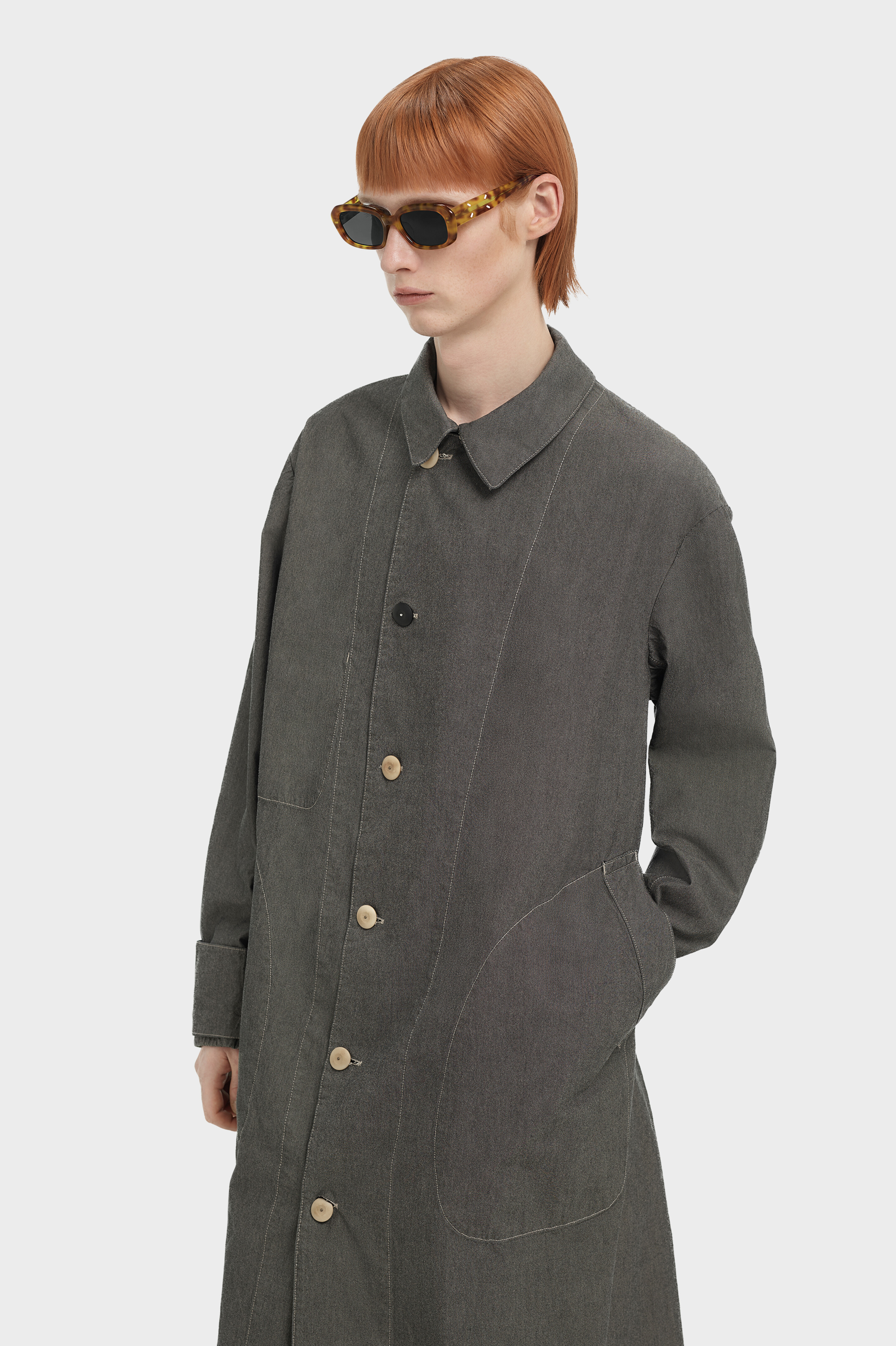 Leopard Rectangular Leopard Print Sunglasses x Gentle Monster