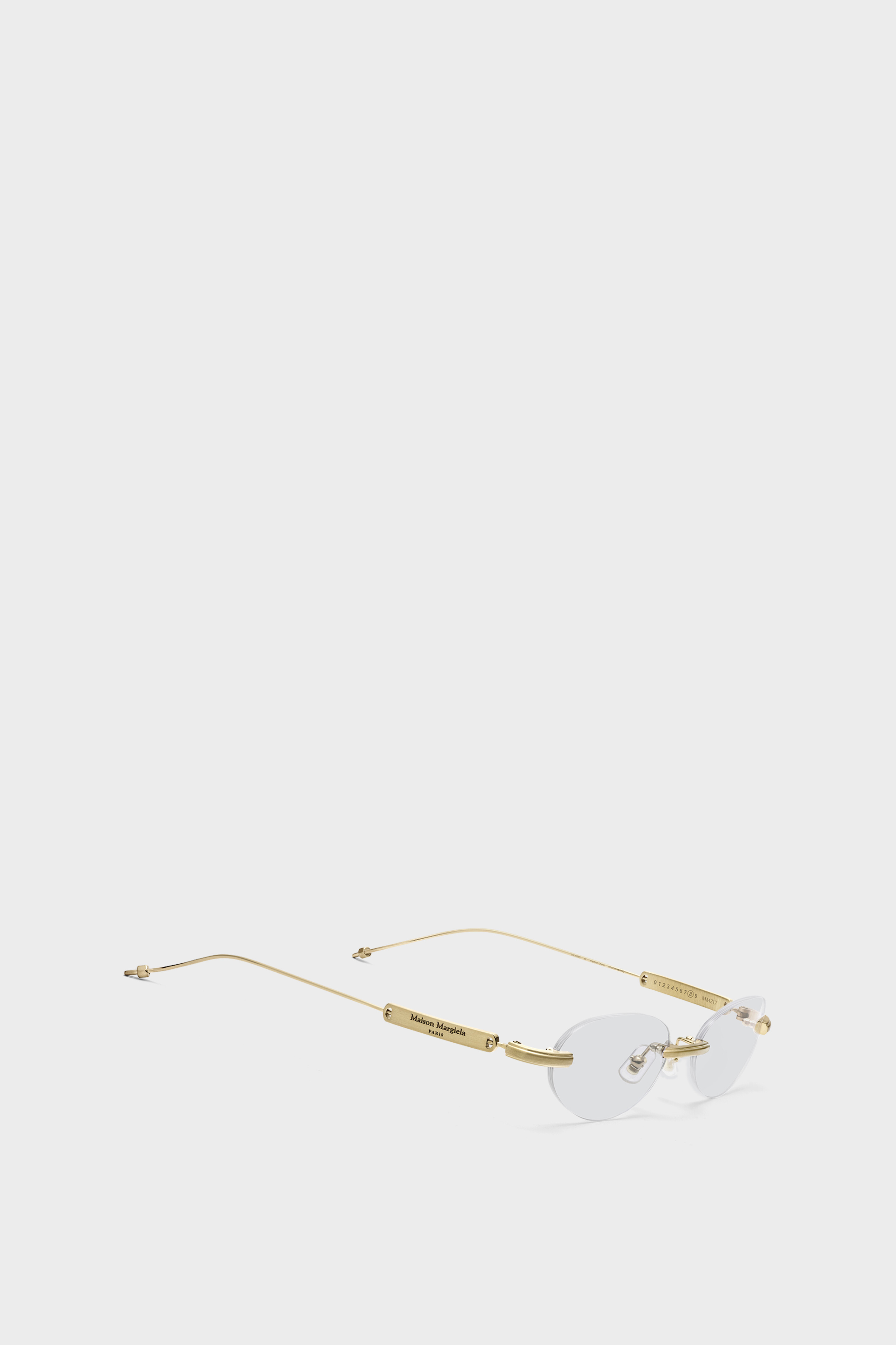 Gold Oval Glasses x Gentle Monster​ | Maison Margiela