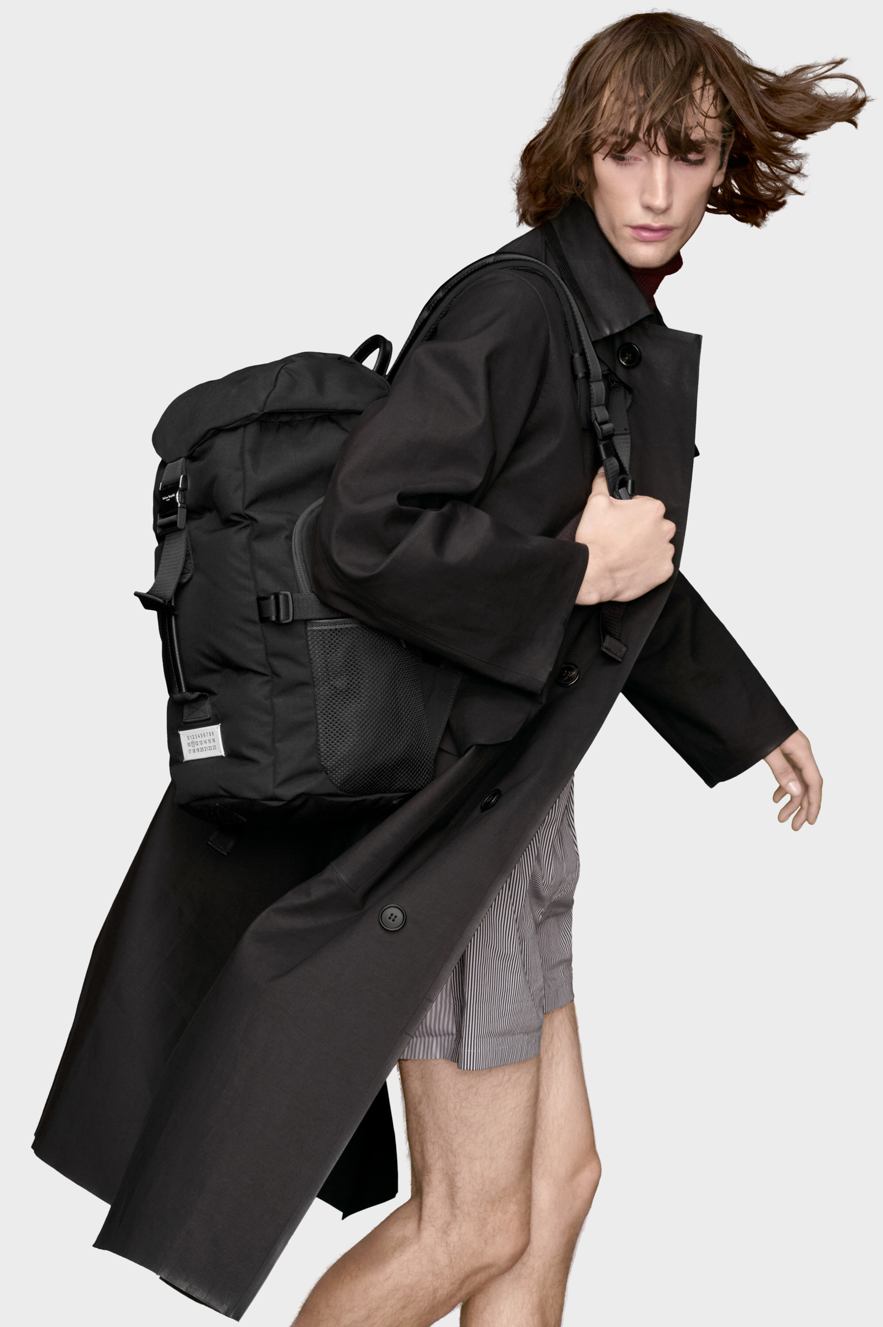 Black Nylon Small Glam Slam Backpack | Maison Margiela Black Nylon Small Glam Slam Backpack | Maison Margiela