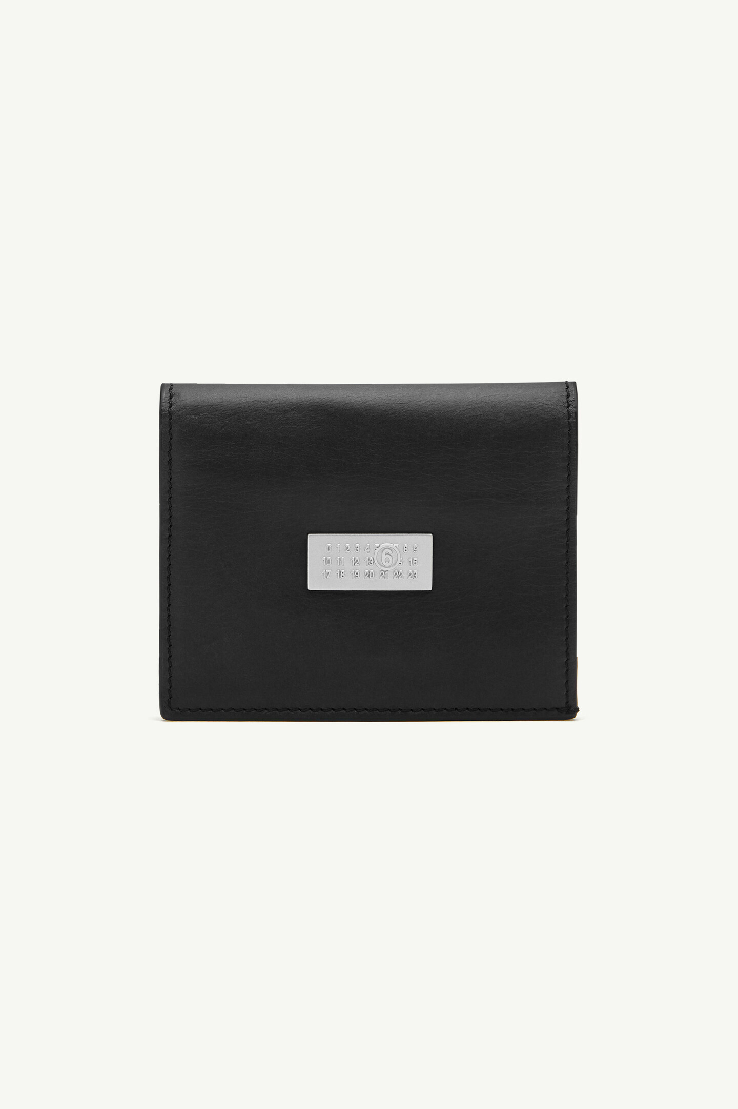 Black Numeric wallet | MM6 Official