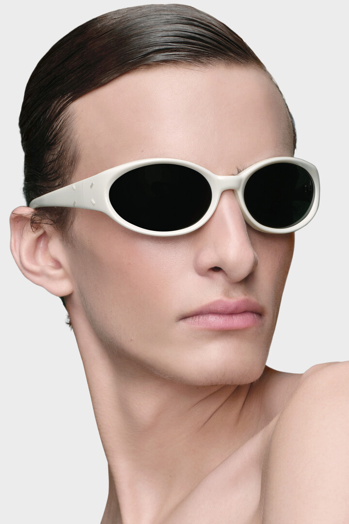 Maison Margiela×Gentle Monster MM104 White MM X Gentle Monster MM104 | Maison Margiela Official