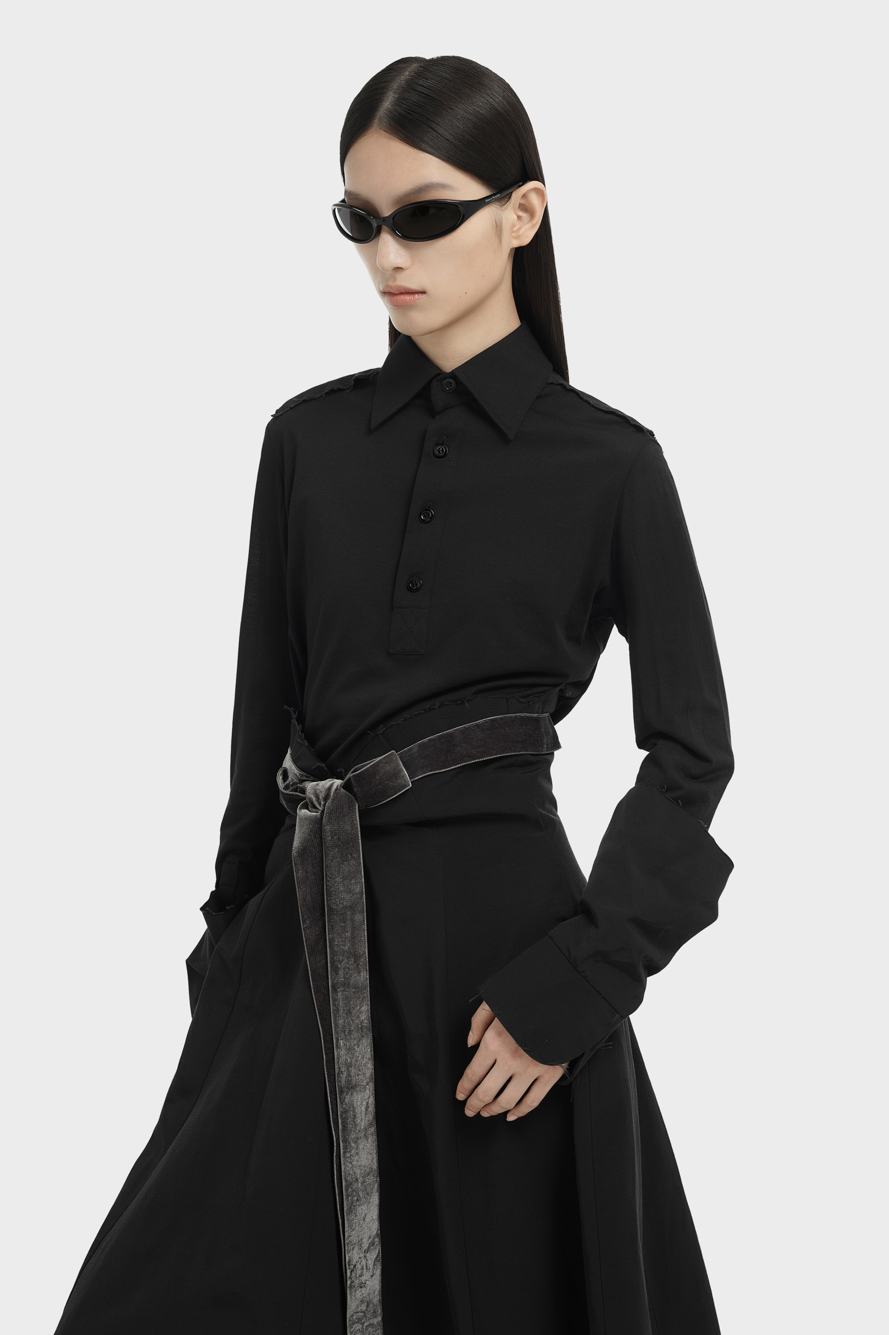 Black Oval Sunglasses x Gentle Monster​ | Maison Margiela