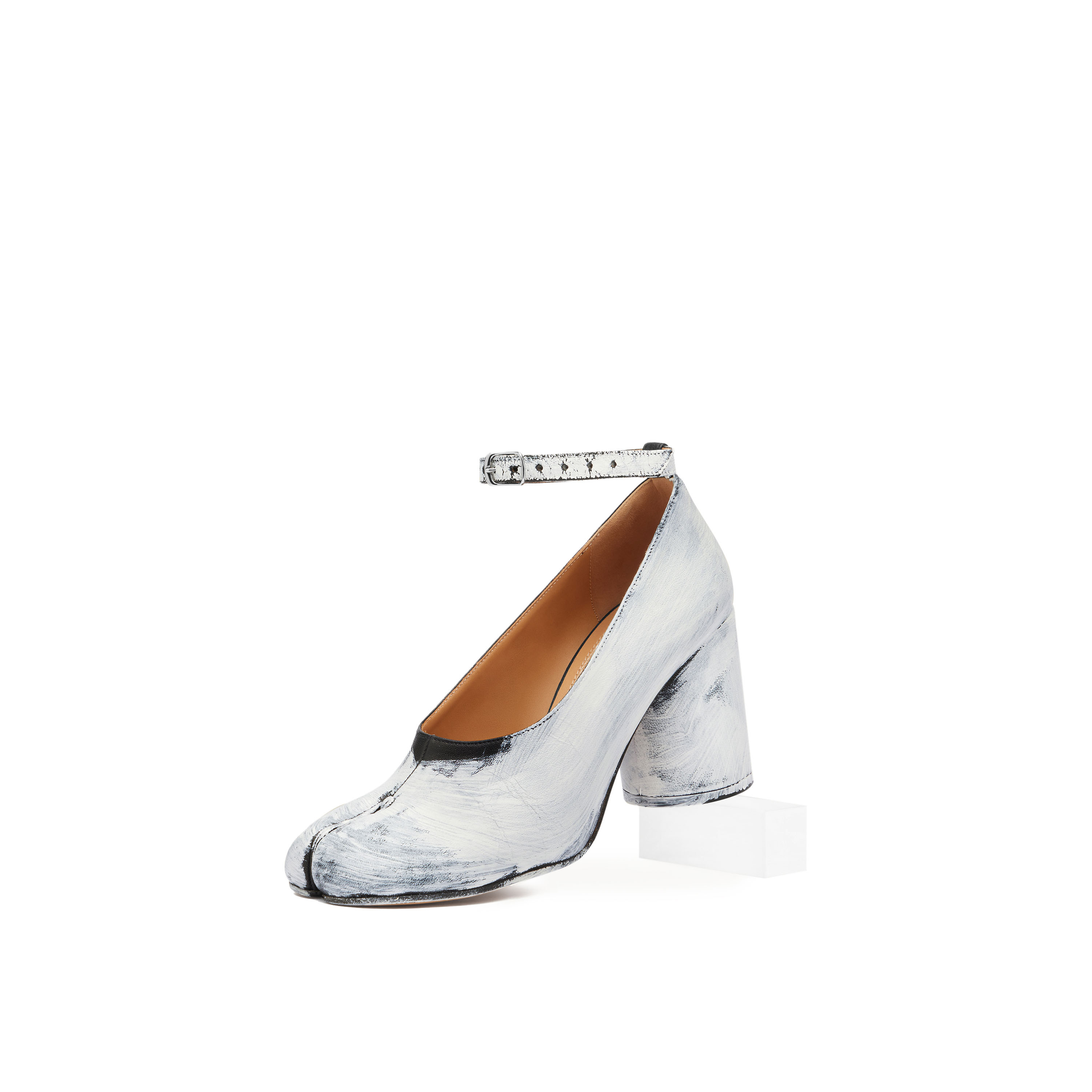 Tabi Bianchetto Heels Black | Maison Margiela