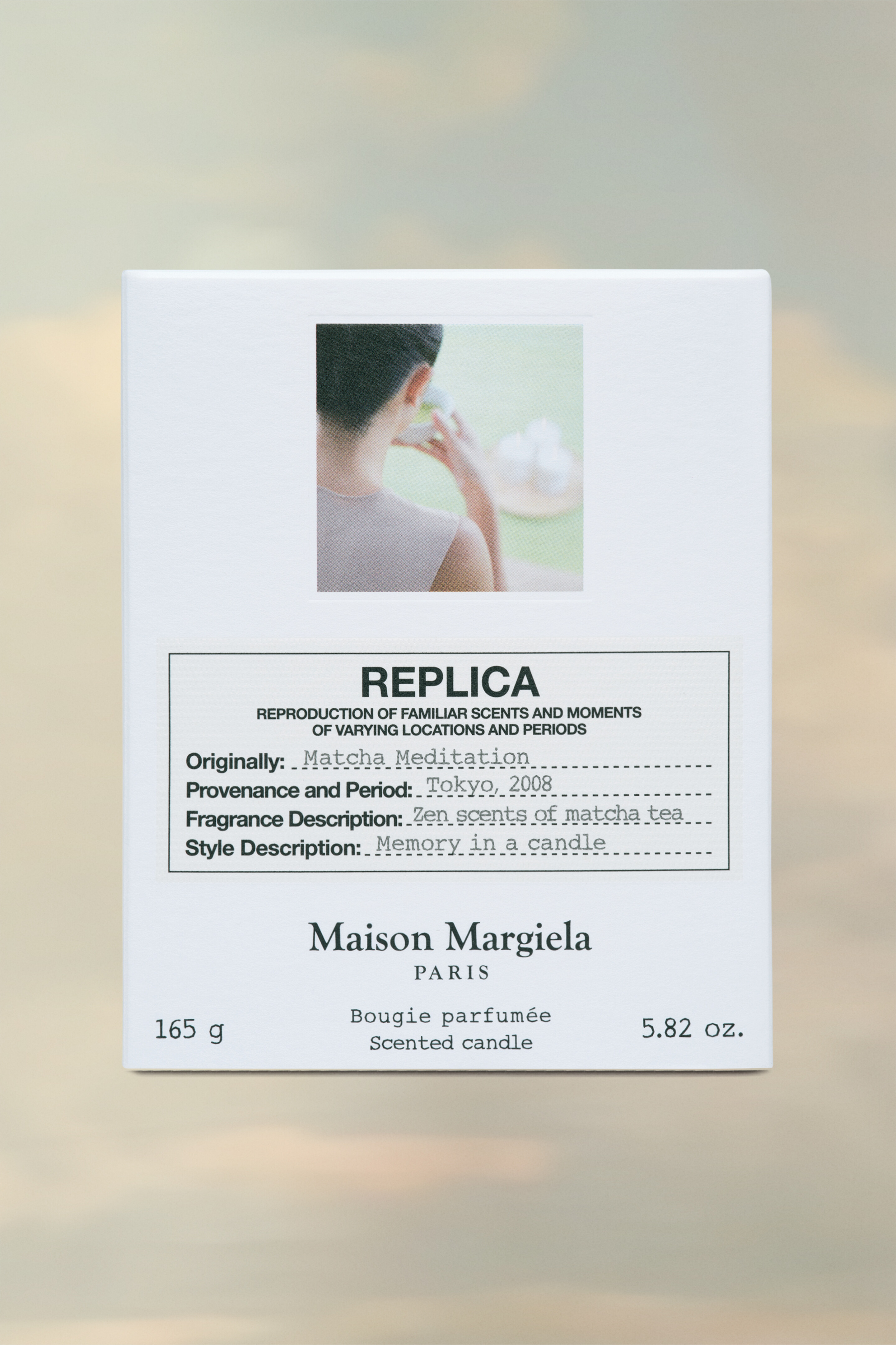 Silver Replica Matcha Meditation Candle | Maison Margiela Official