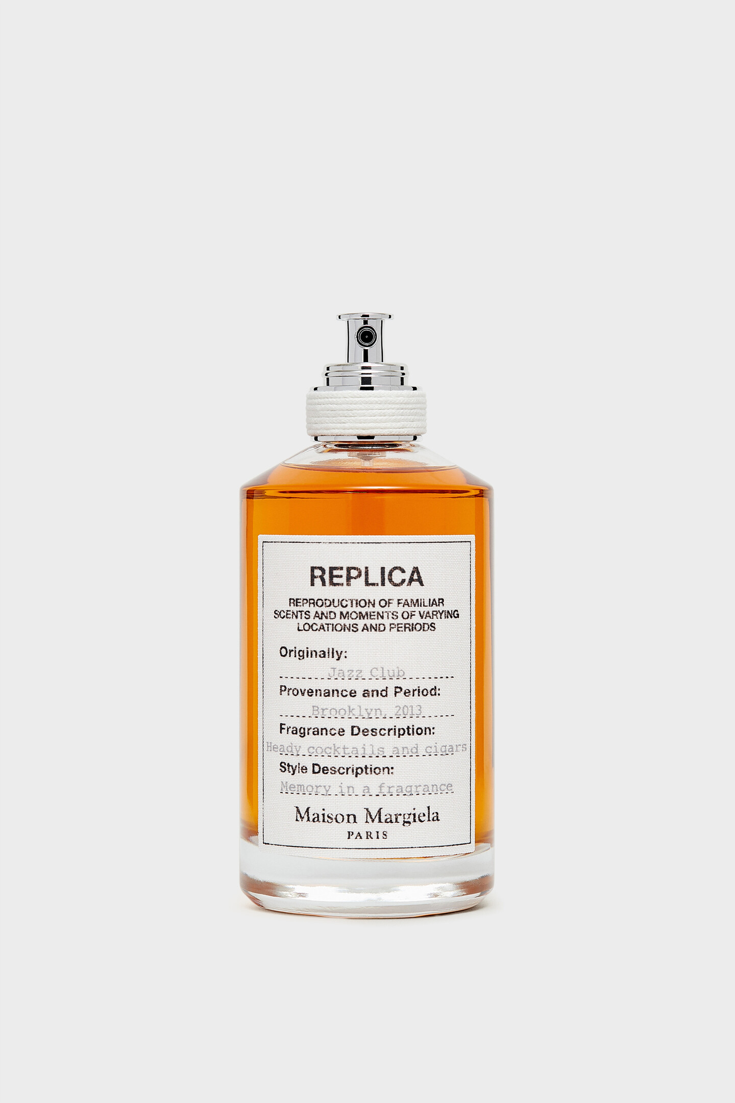 Replica Jazz Club Eau de Toilette | Maison Margiela ホワイト