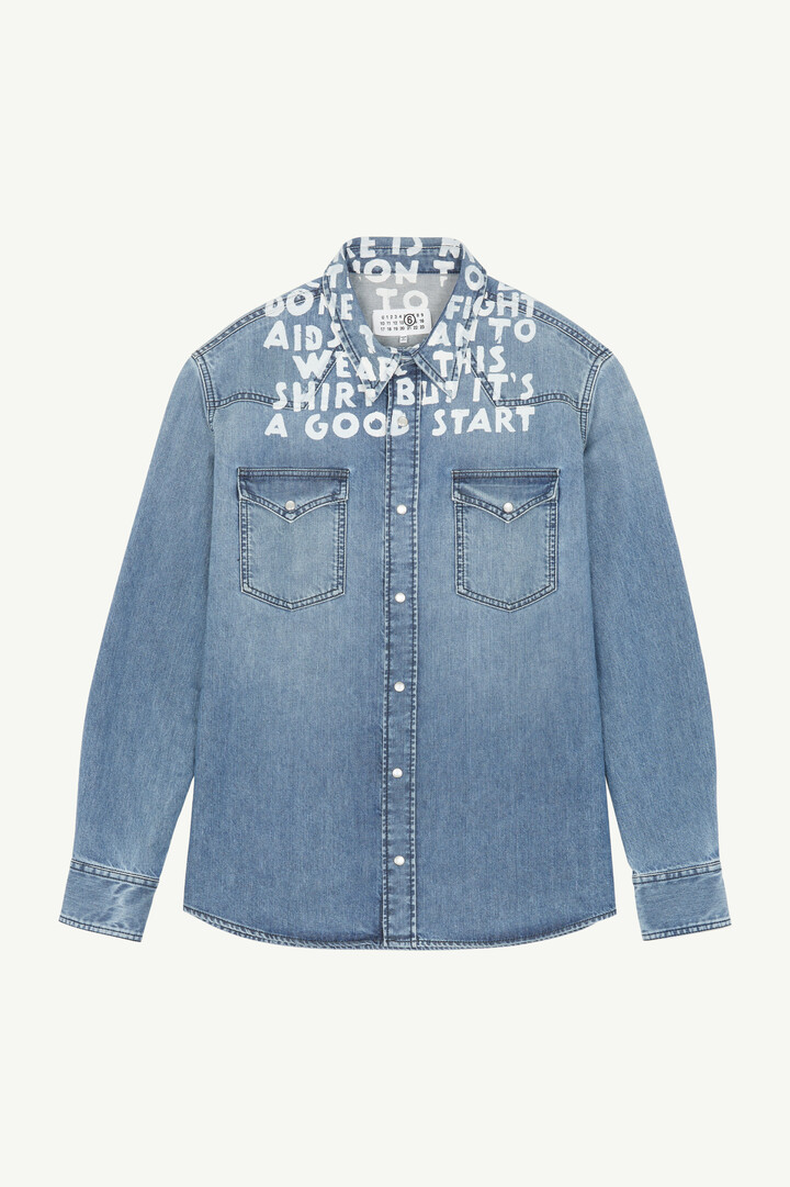 【MAISON MARGIELA】デニムシャツ デニム SIDAシャツ