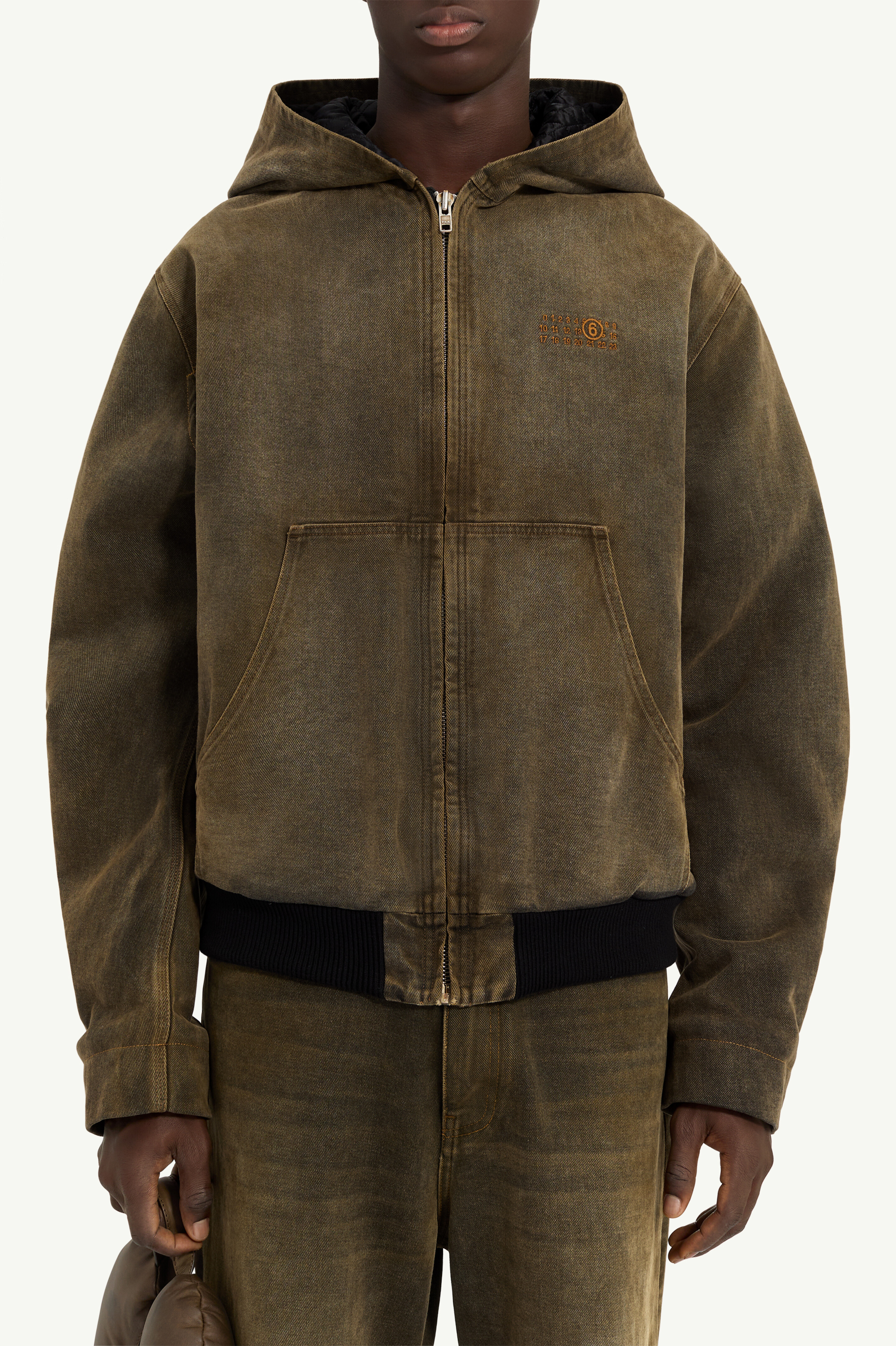 Hooded denim jacket | Maison Margiela