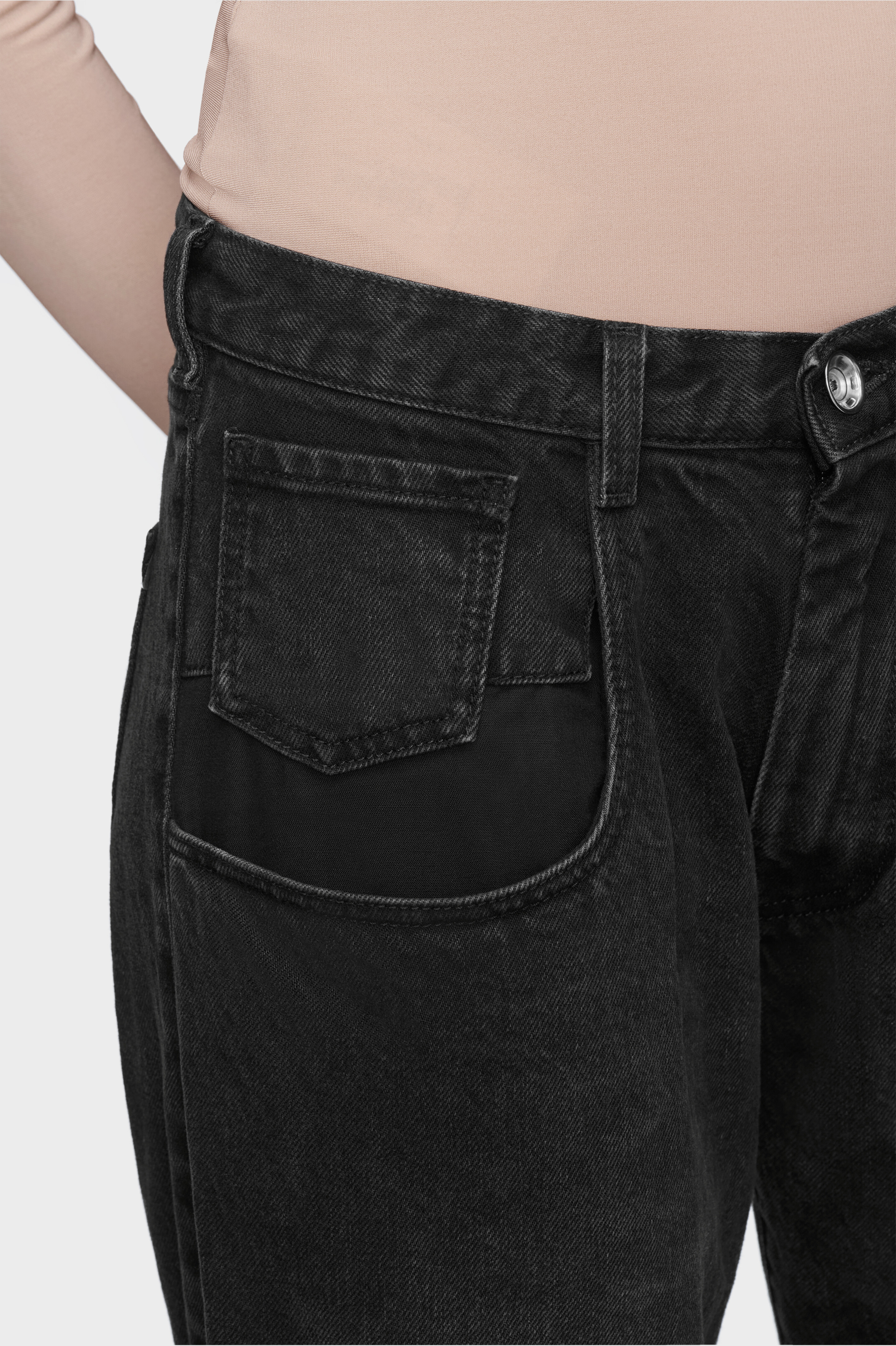 ポケットジーンズ