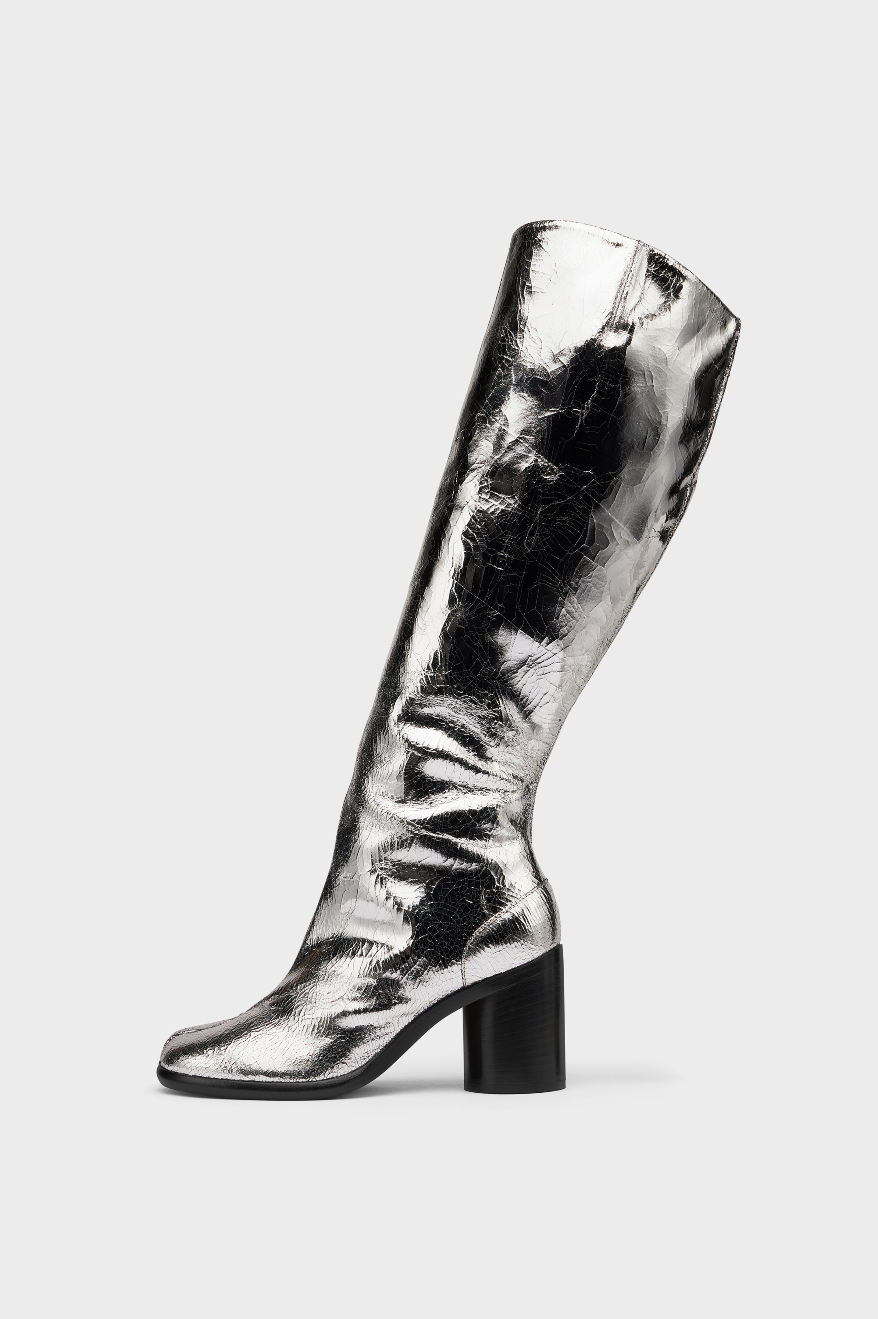 Tabi Broken Mirror Boots 8 cm Heel | Maison Margiela