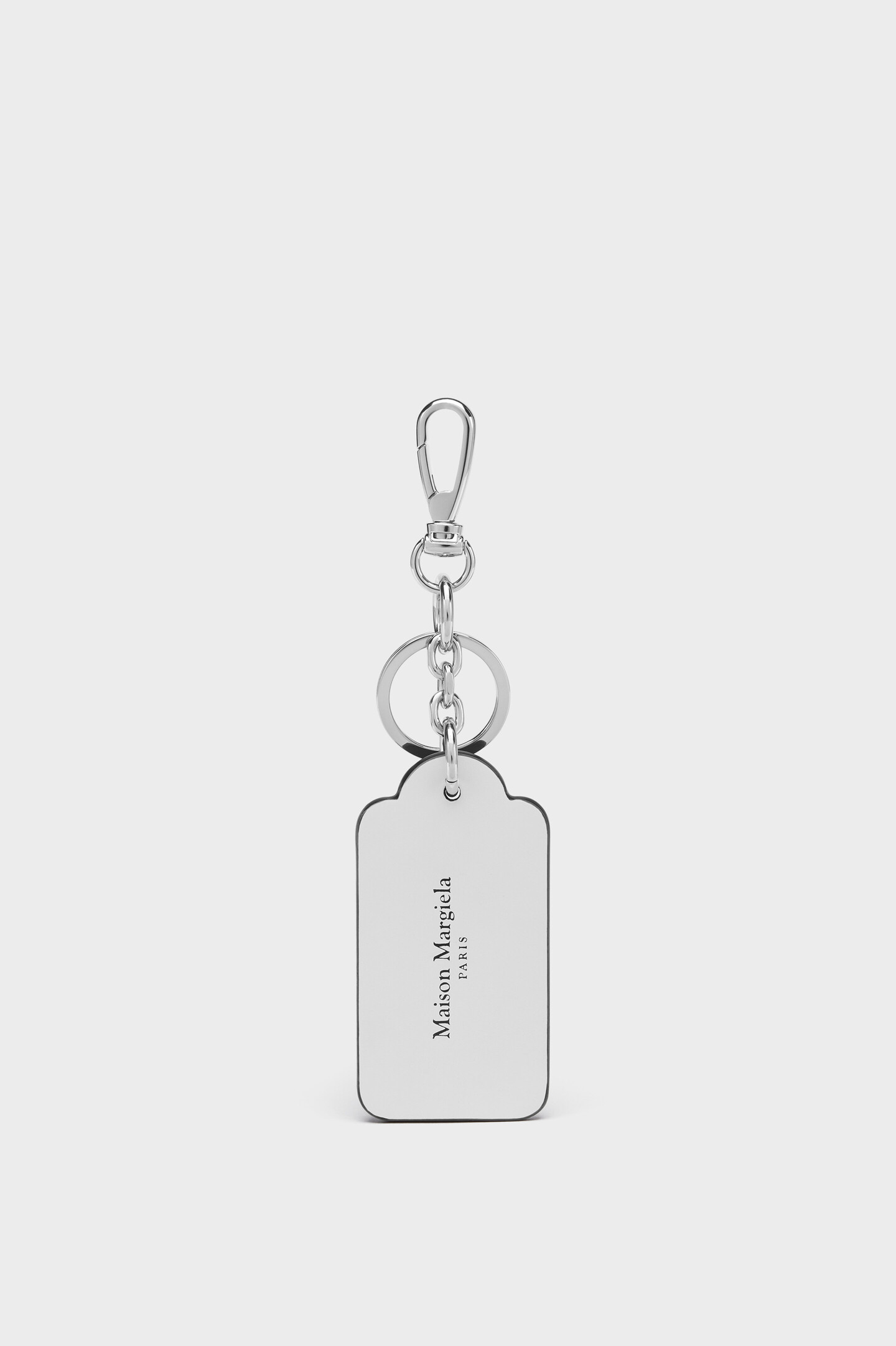 Black and White Four stitches keyring | Maison Margiela Official