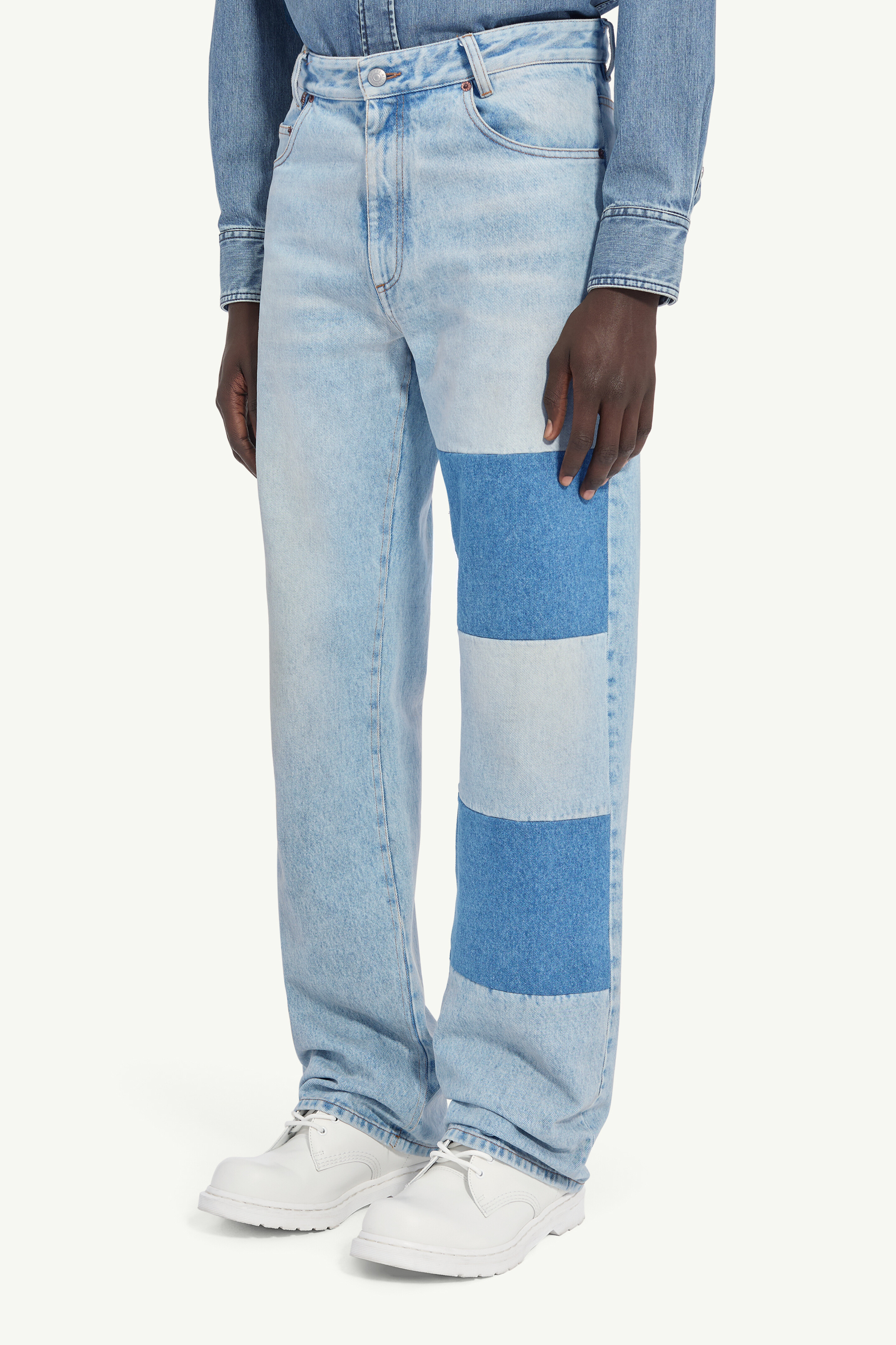 MAISON MARGIELA パッチワークデニム　メゾンマルジェラ Maison Margiela (メゾンマルジェラ) パッチワークデニムパンツ