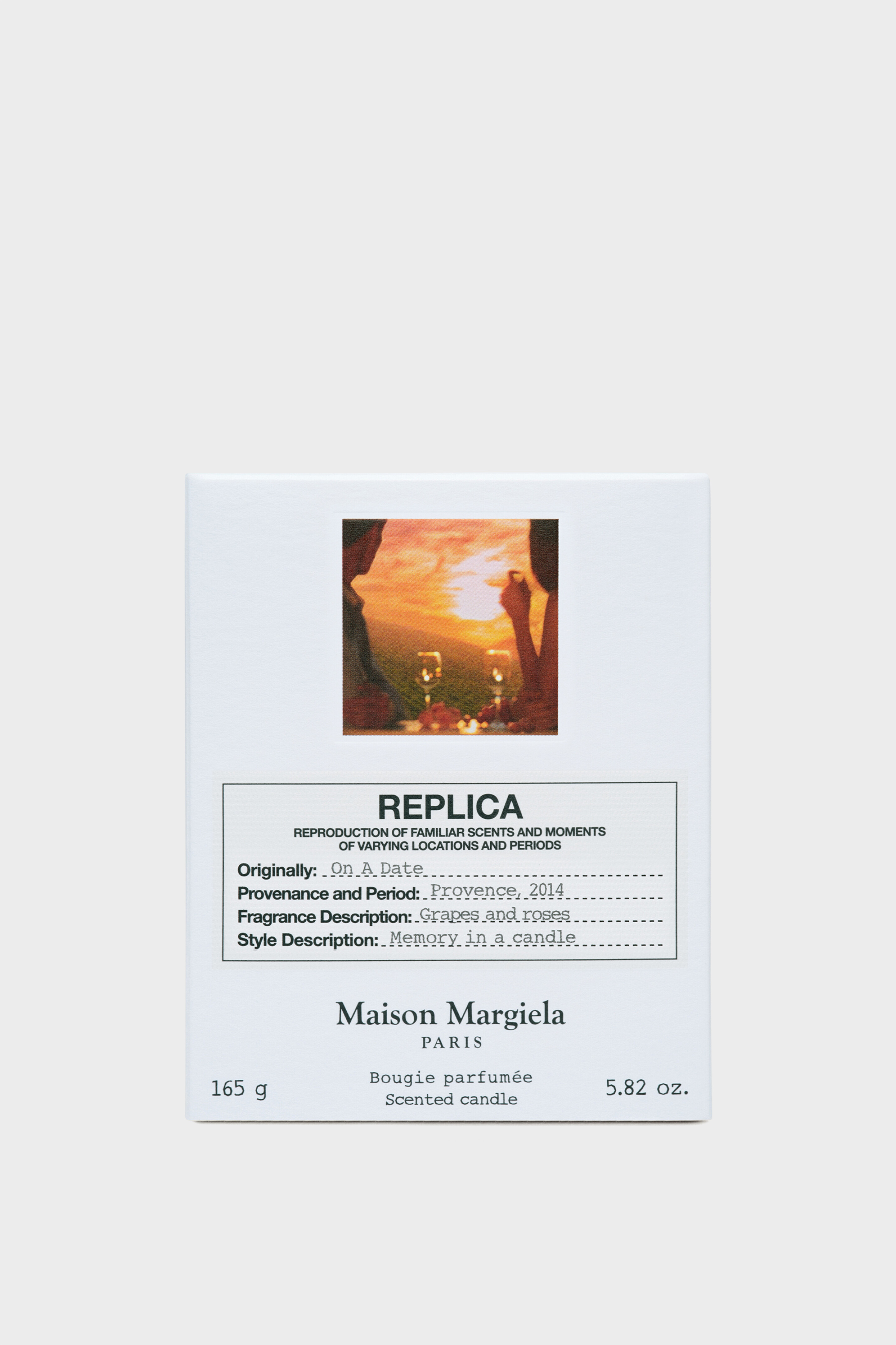 Silver Replica On A Date Candle | Maison Margiela Official