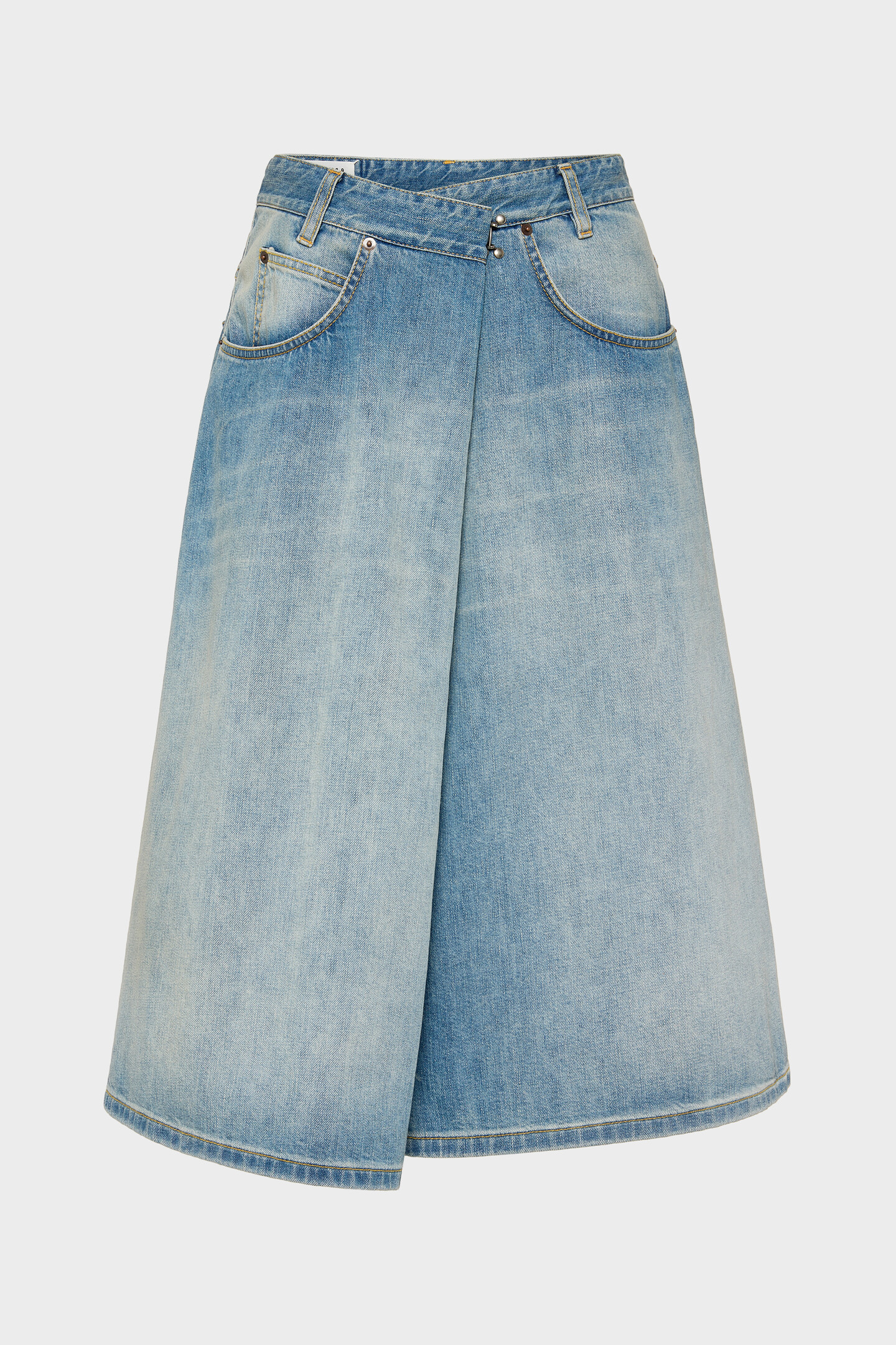 MM6 デニムスカート　WRAP DENIM SKIRT マルジェラ WRAP DENIM SKIRT | Maison Margiela
