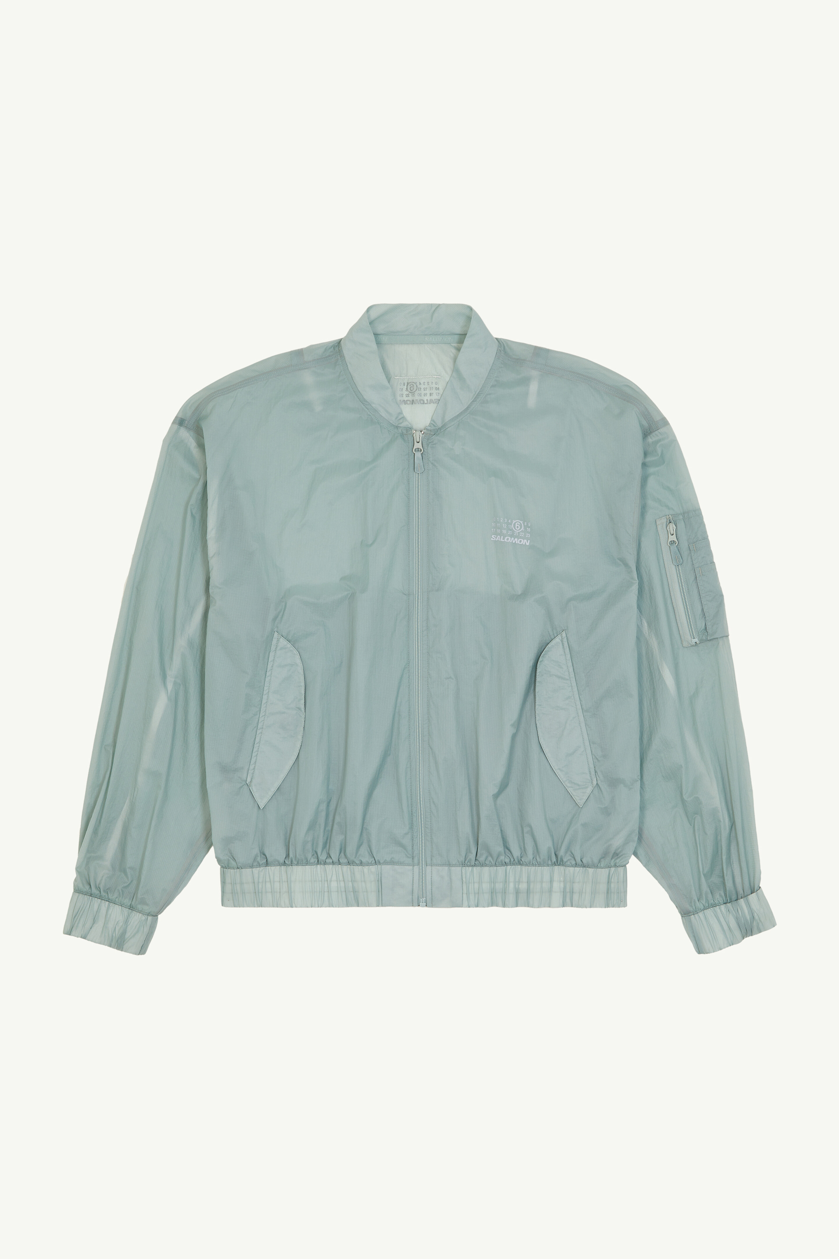 Blue Elasticated Jacket MM6 x Salomon | MM6