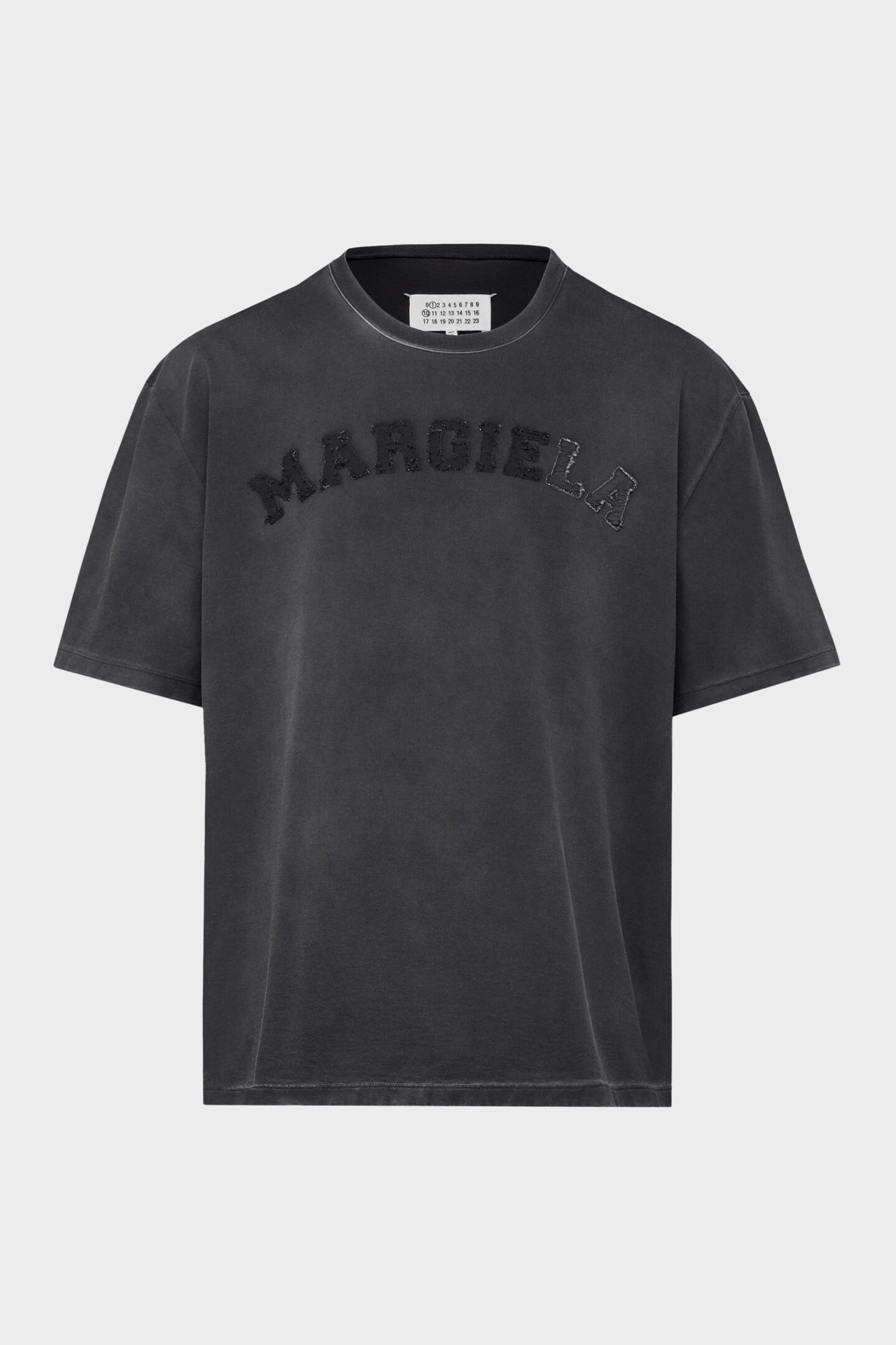 Black Jersey Relaxed Fit T-Shirt | Maison Margiela