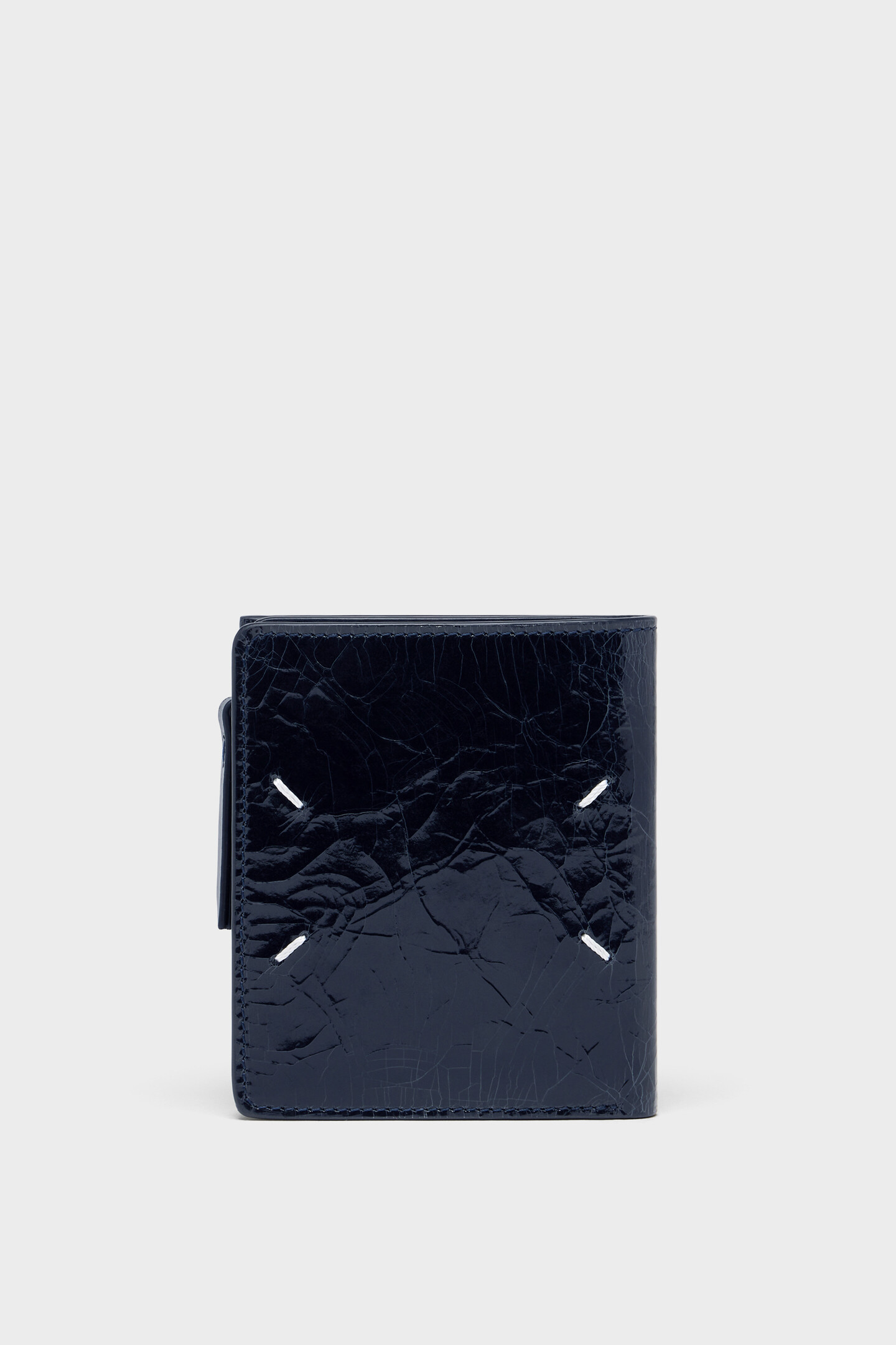 4ステッチ フリップフラップ ウォレット ブルー | Maison Margiela公式