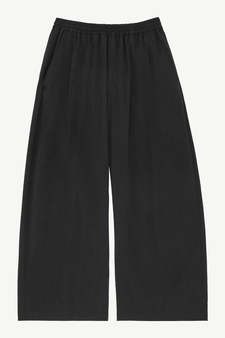 Black Wide-leg trousers | MM6 Official