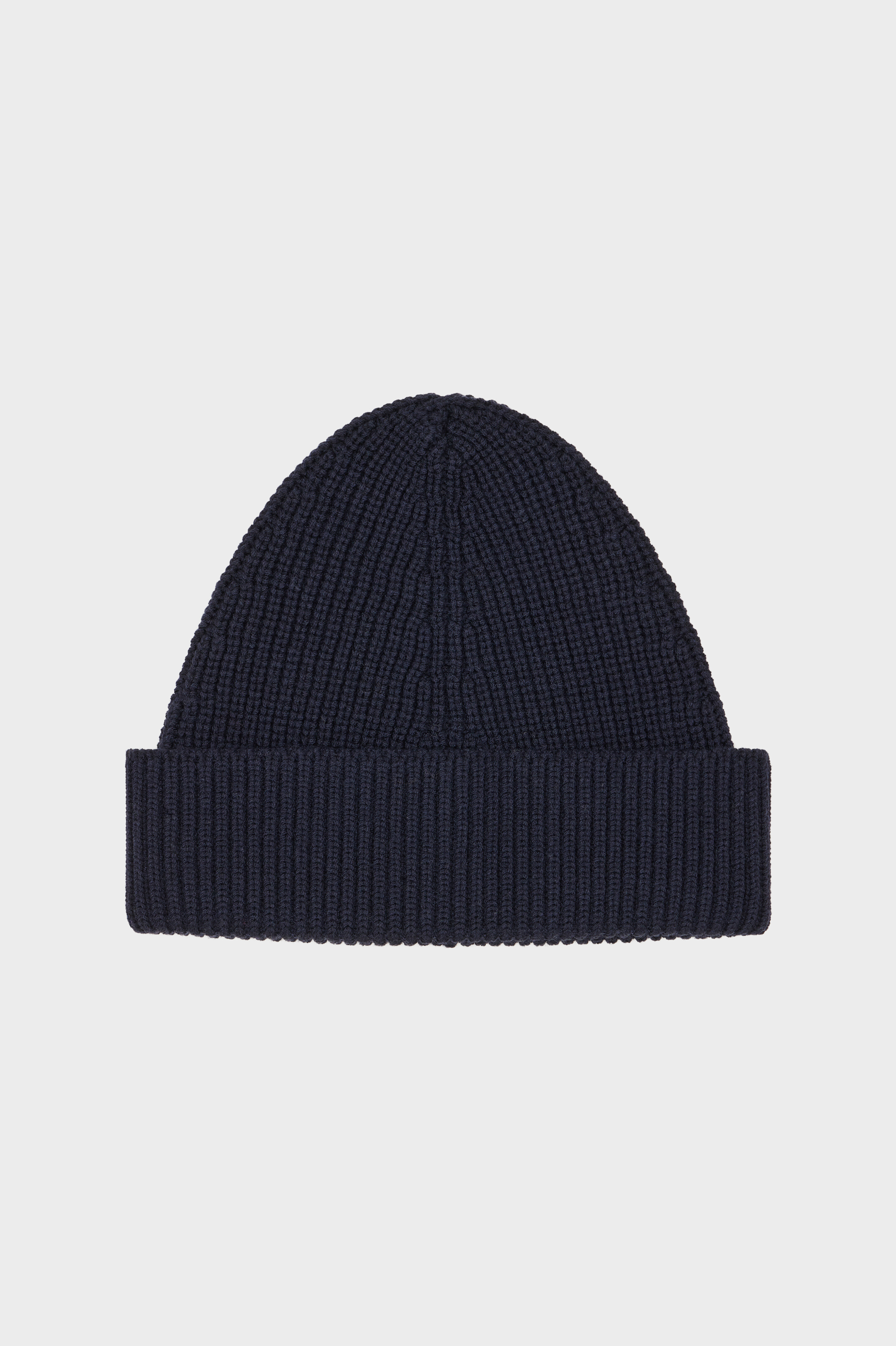 Navy Blue Four-stitches beanie | Maison Margiela Official